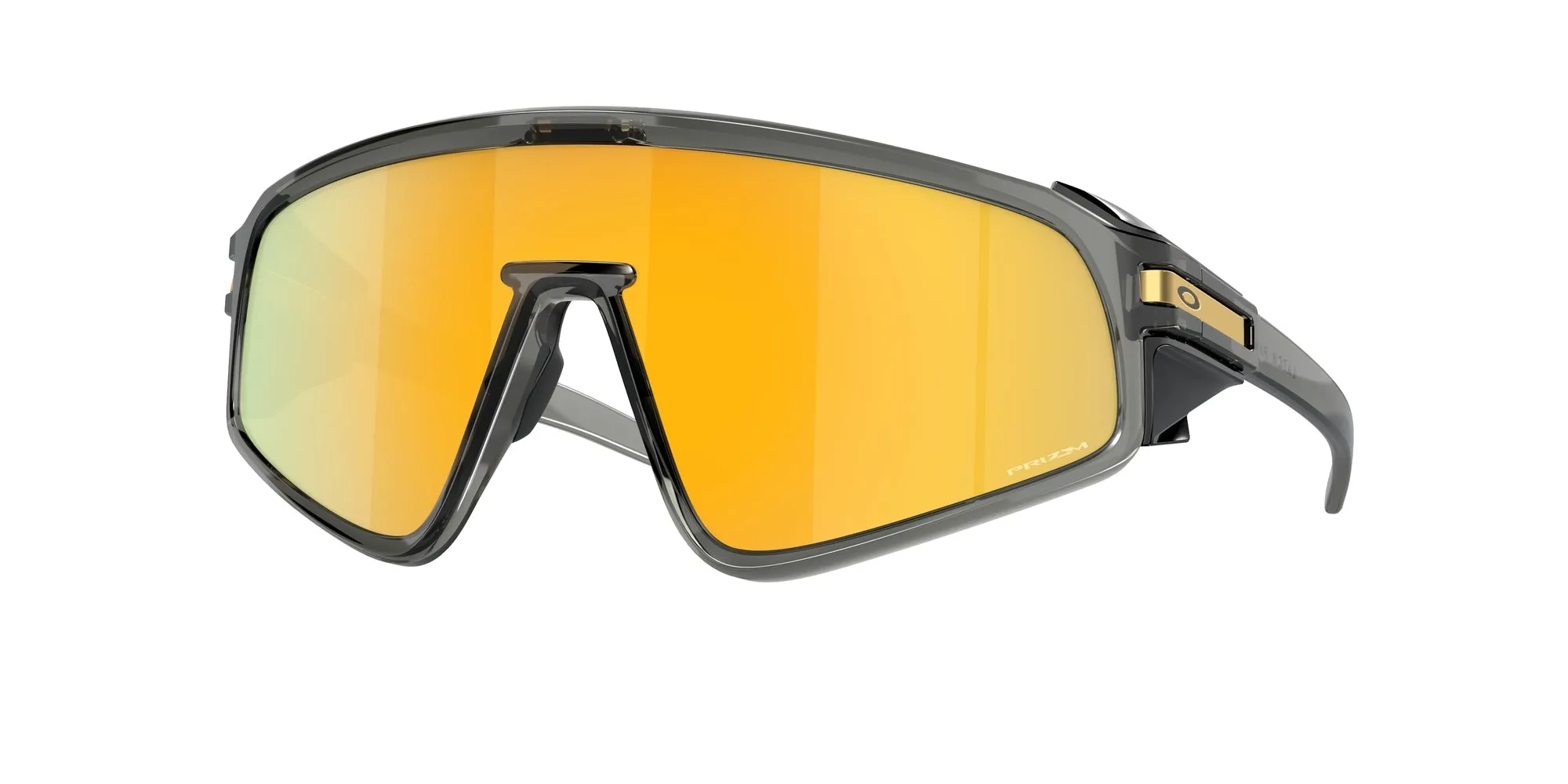 Oakley OO9404 LATCH PANEL 940405 Occhiali da sole O_Matter Grigio Oro Maschera Normale Prizm - immagine 1