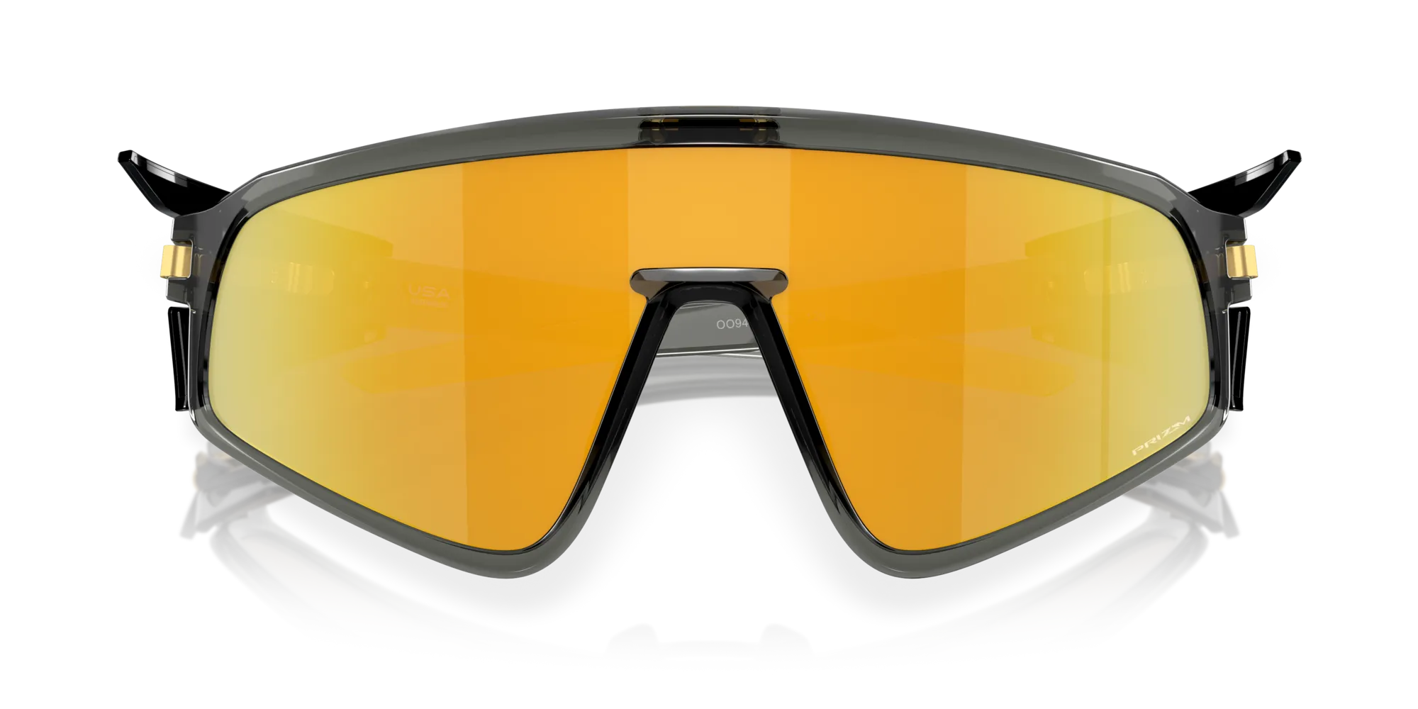 Oakley OO9404 LATCH PANEL 940405 Occhiali da sole O_Matter Grigio Oro Maschera Normale Prizm - immagine 2