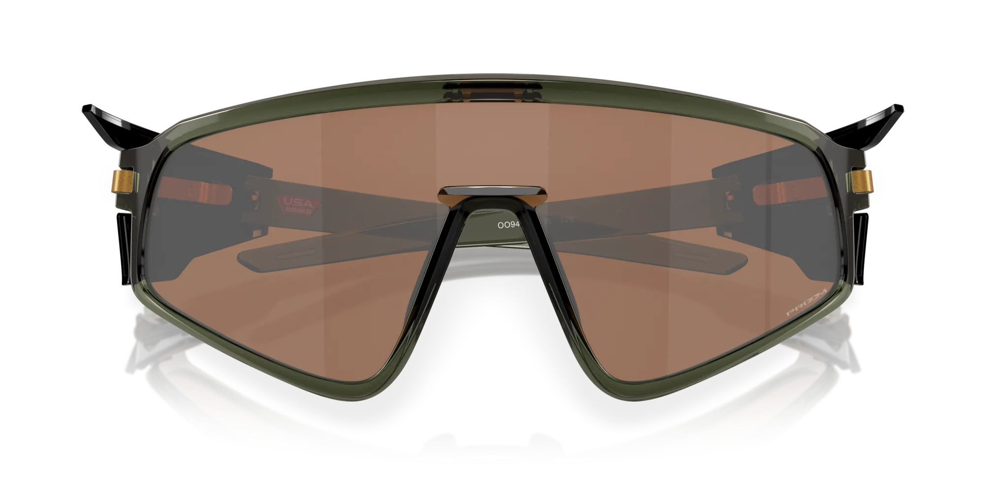 Oakley OO9404 LATCH PANEL 940403 Occhiali da sole O_Matter Verde Marrone Maschera Normale Prizm - immagine 2