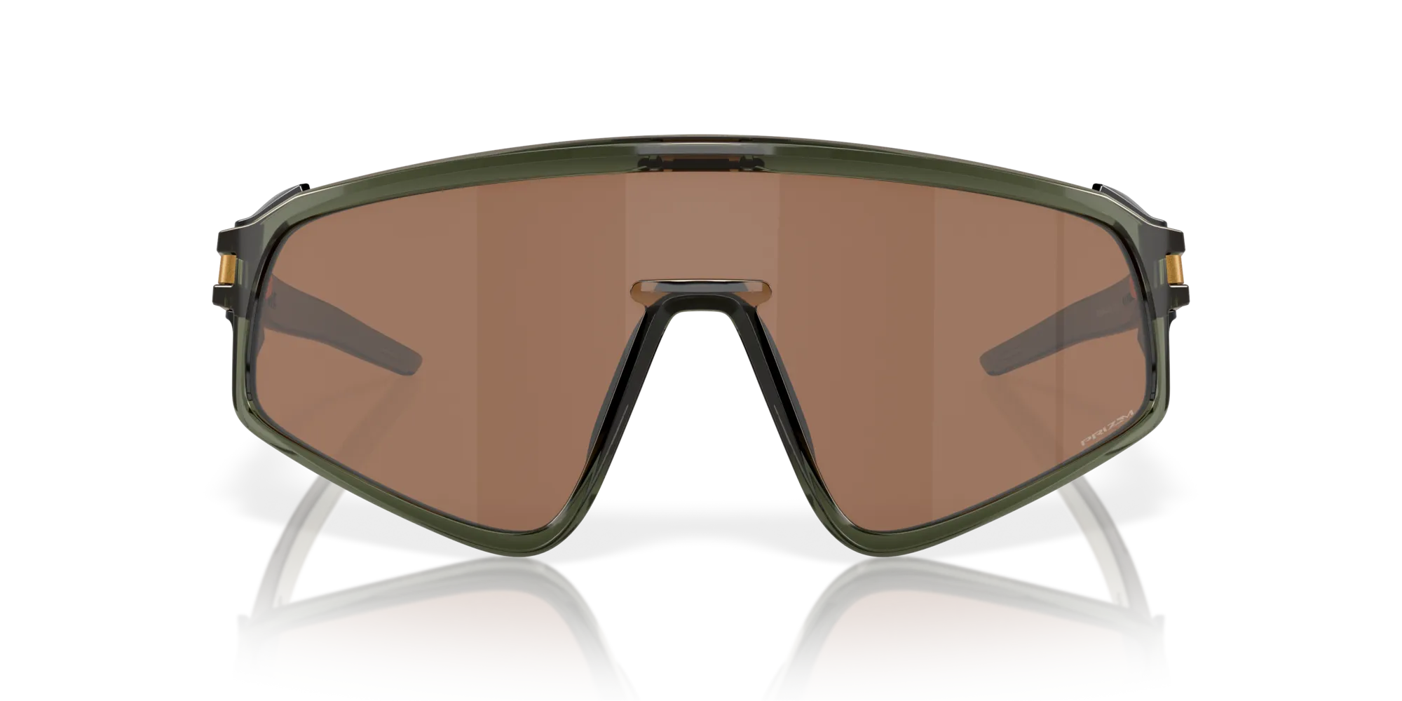 Oakley OO9404 LATCH PANEL 940403 Occhiali da sole O_Matter Verde Marrone Maschera Normale Prizm - immagine 3