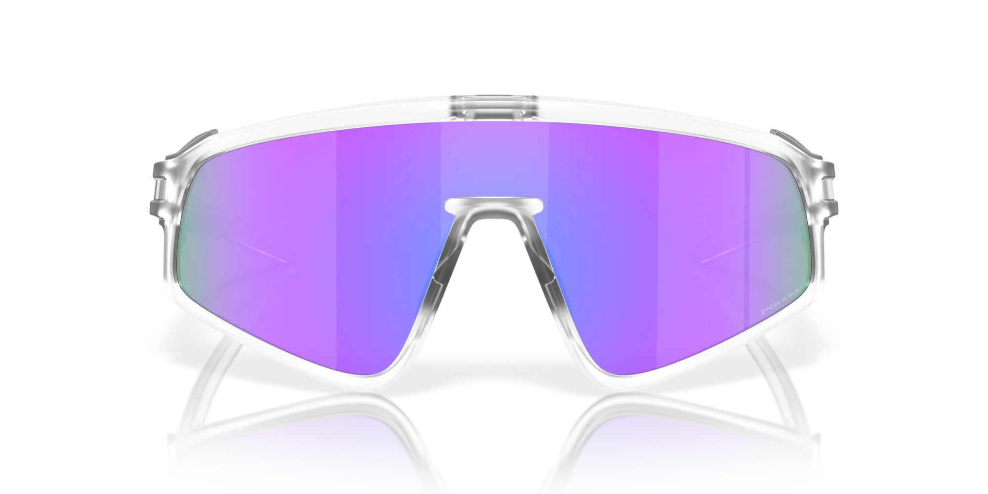 Oakley OO9404 LATCH PANEL 940402 Occhiali da sole O_Matter Trasparente Viola Maschera Normale Prizm - immagine 3