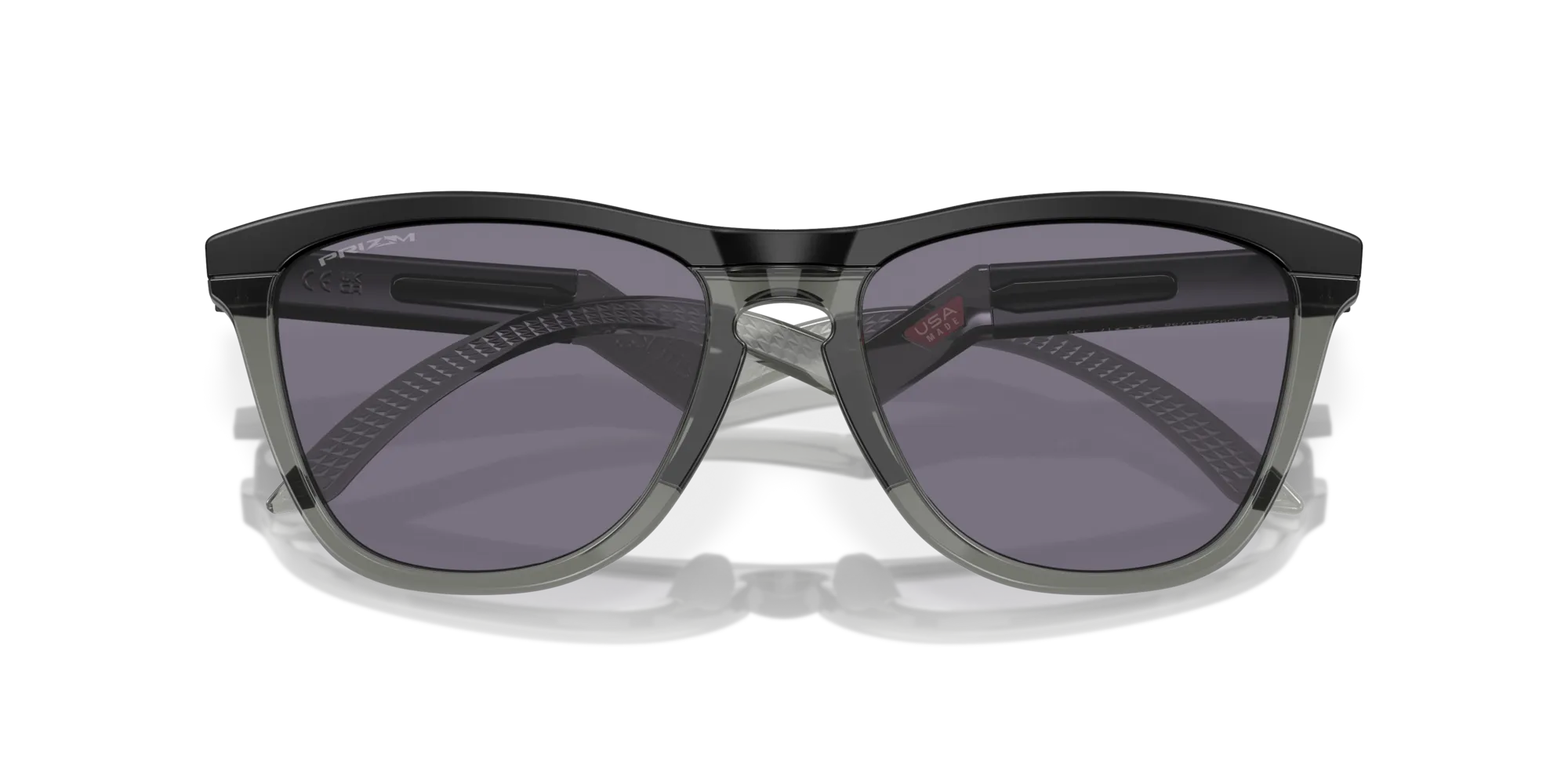 Oakley OO9289 FROGSKINS HYBRID 928907 Occhiali da sole O_Matter Nero Grigio Rotonda Normale Prizm - immagine 2