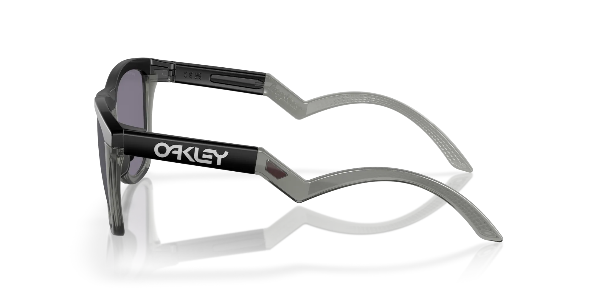 Oakley OO9289 FROGSKINS HYBRID 928907 Occhiali da sole O_Matter Nero Grigio Rotonda Normale Prizm - immagine 4