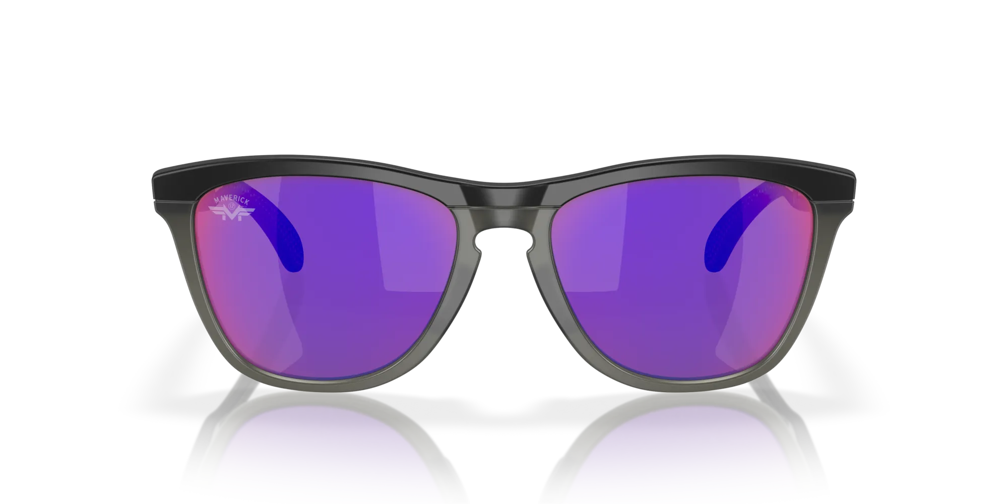 Oakley OO9284 FROGSKINS RANGE 928413 Occhiali da sole O_Matter Nero Viola Rotonda Normale Prizm - immagine 3