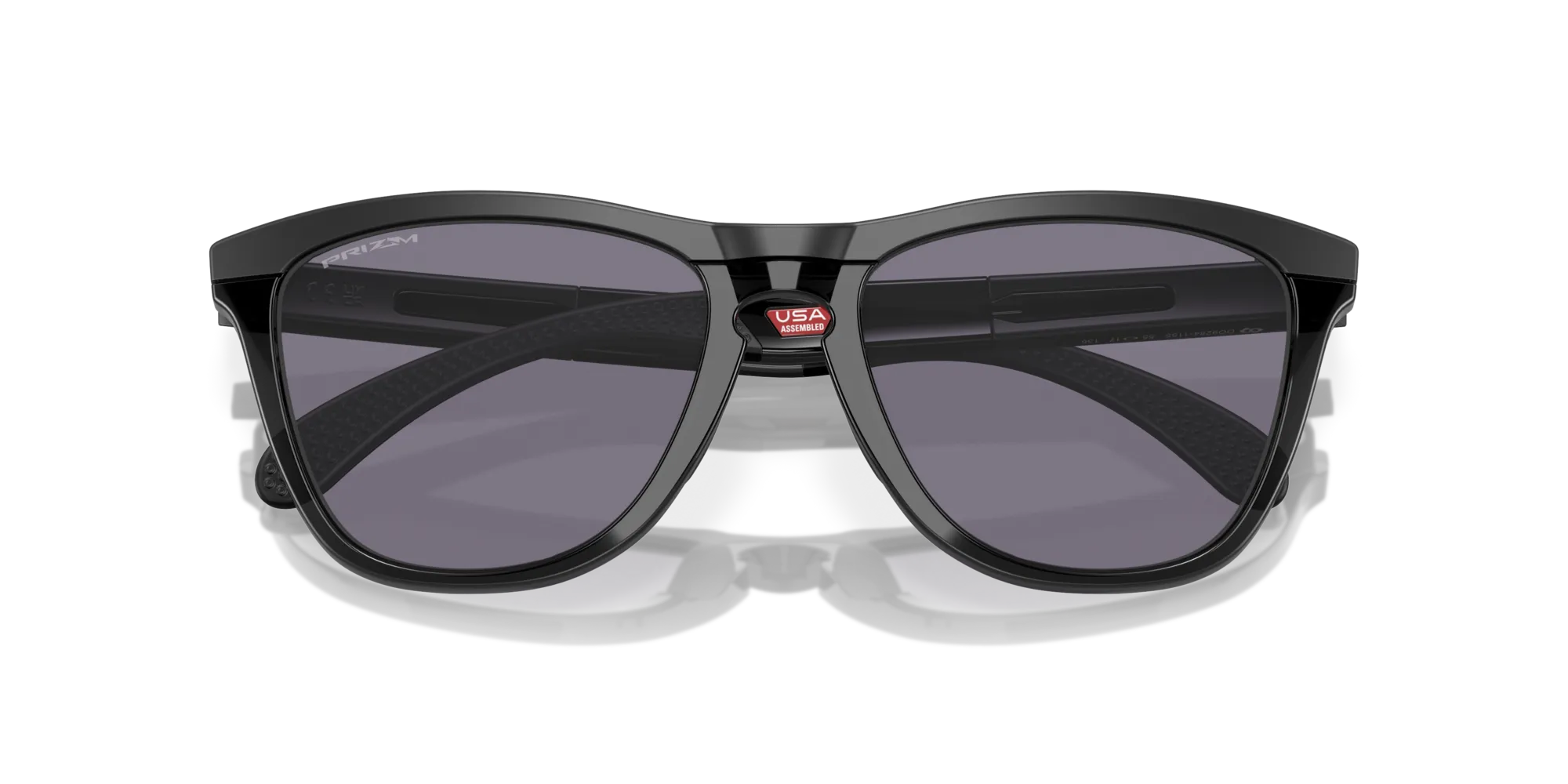Oakley OO9284 FROGSKINS RANGE 928411 Occhiali da sole O_Matter Nero Grigio Rotonda Normale Prizm - immagine 2
