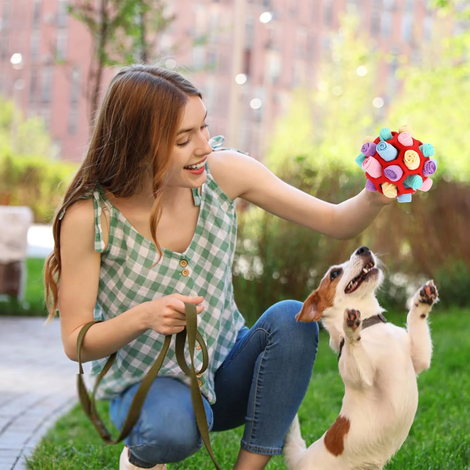 Palla da Fiuto per Cani,Sniffing Ball per Cani,Giochi Interattivi per Cani - immagine 7