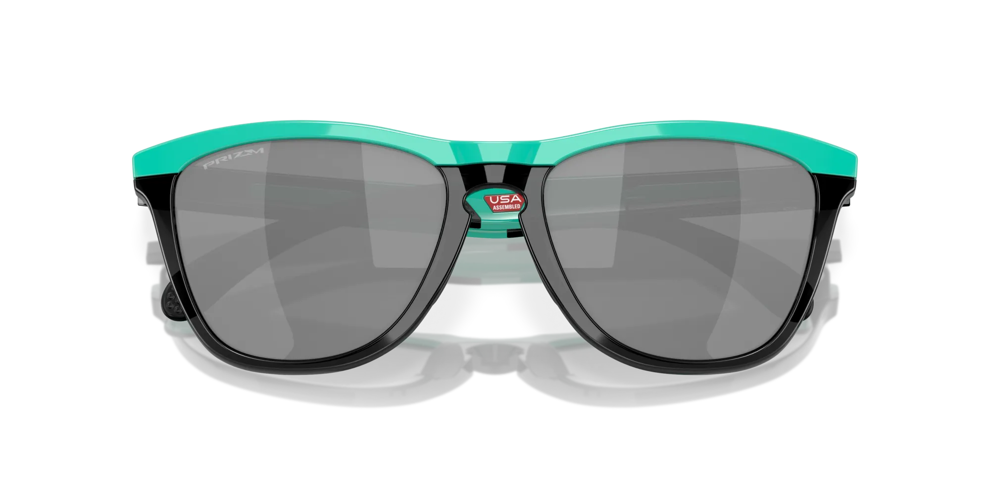 Oakley OO9284 FROGSKINS RANGE 928410 Occhiali da sole O_Matter Blu Grigio Rotonda Normale Prizm - immagine 2