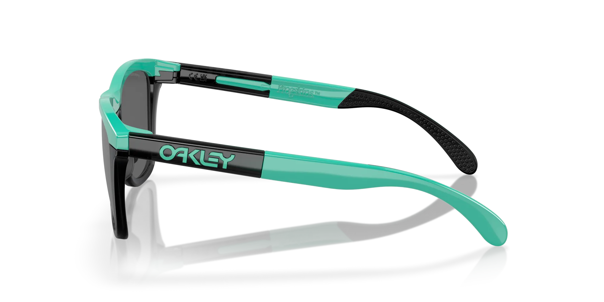Oakley OO9284 FROGSKINS RANGE 928410 Occhiali da sole O_Matter Blu Grigio Rotonda Normale Prizm - immagine 4