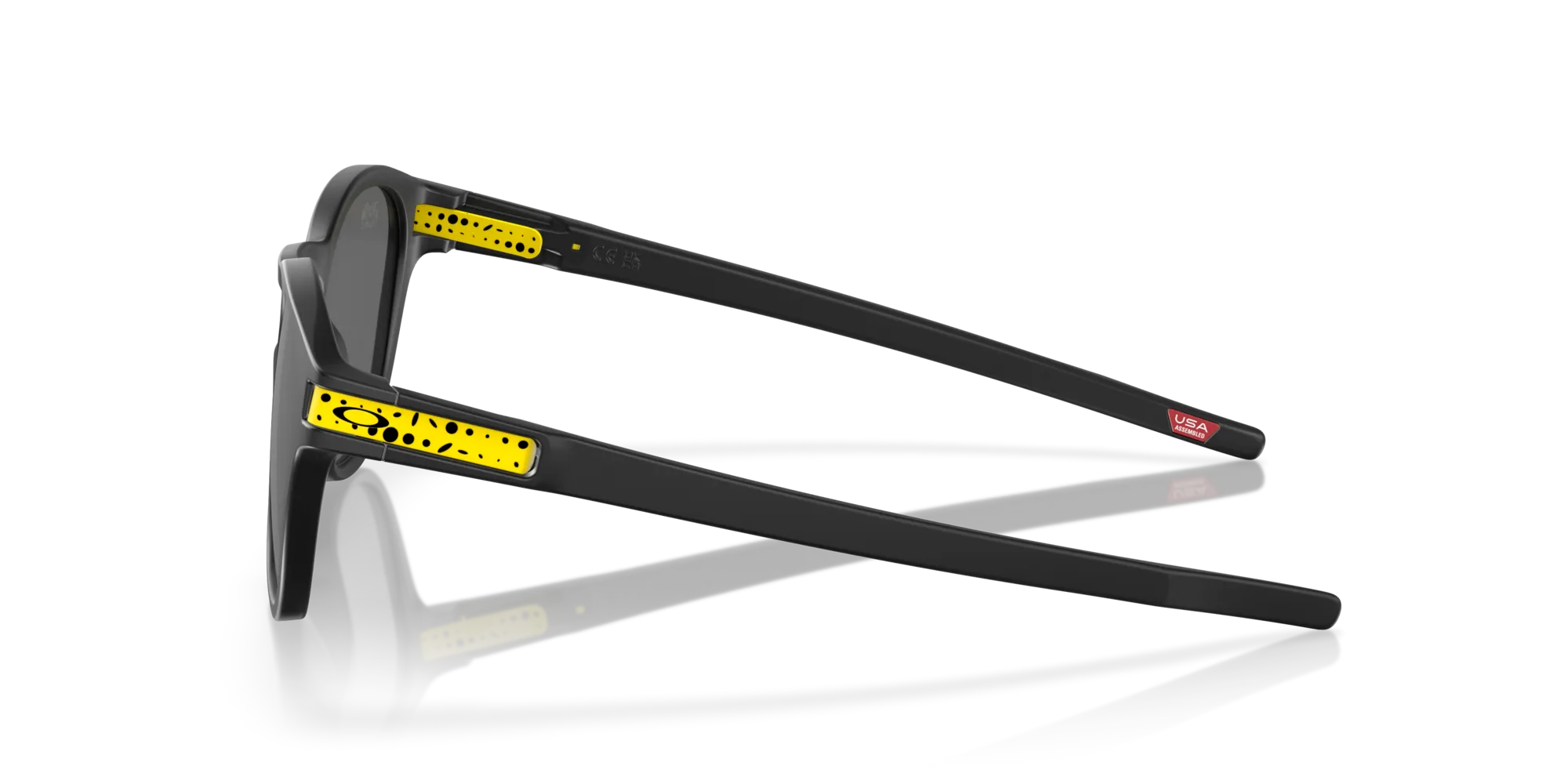 Oakley OO9265 LATCH 926569 Occhiali da sole O_Matter Nero Grigio Rotonda Normale Prizm - immagine 4