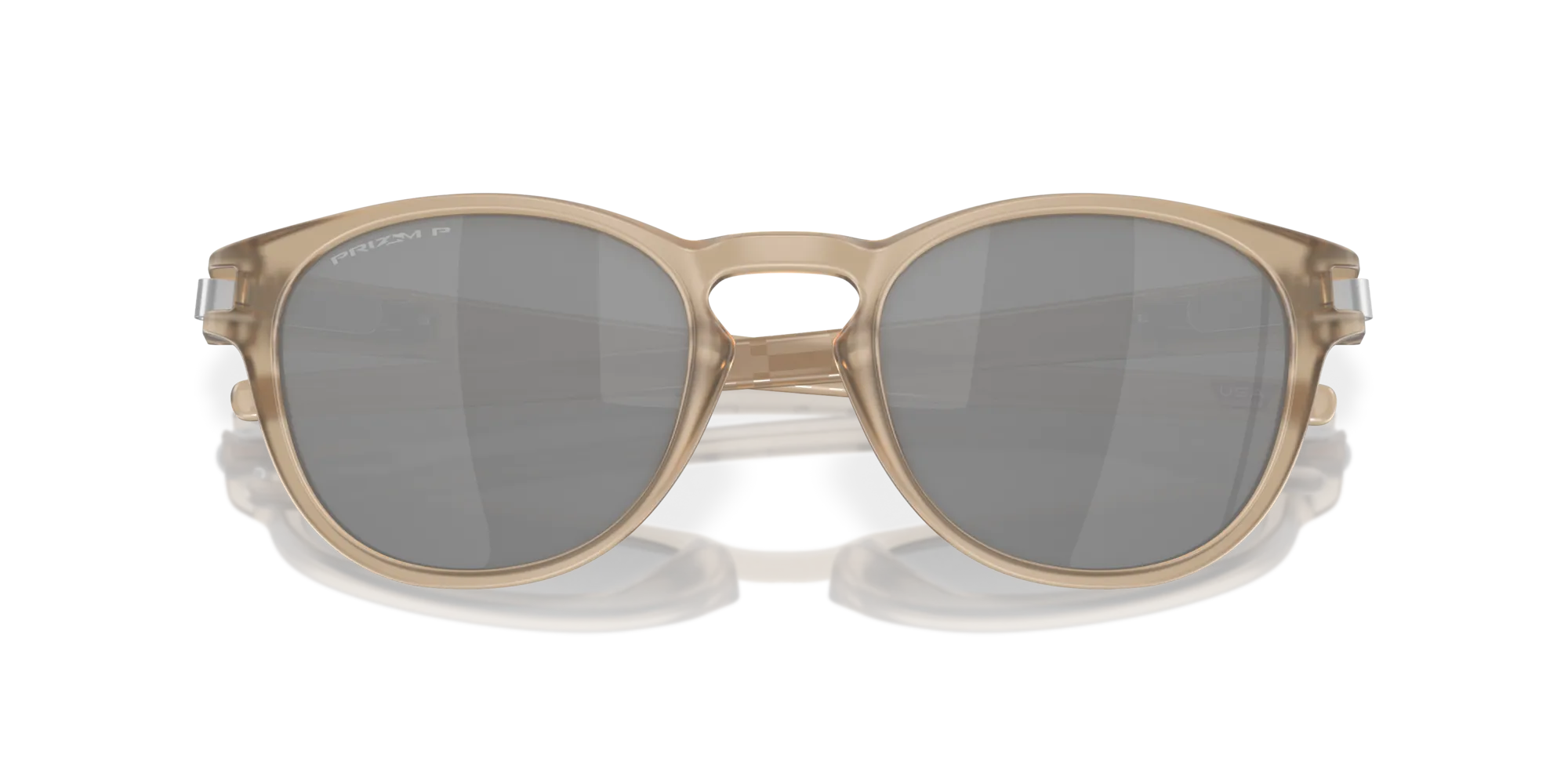 Oakley OO9265 LATCH 926568 Occhiali da sole O_Matter Beige Grigio Rotonda Polarizzata Prizm - immagine 2