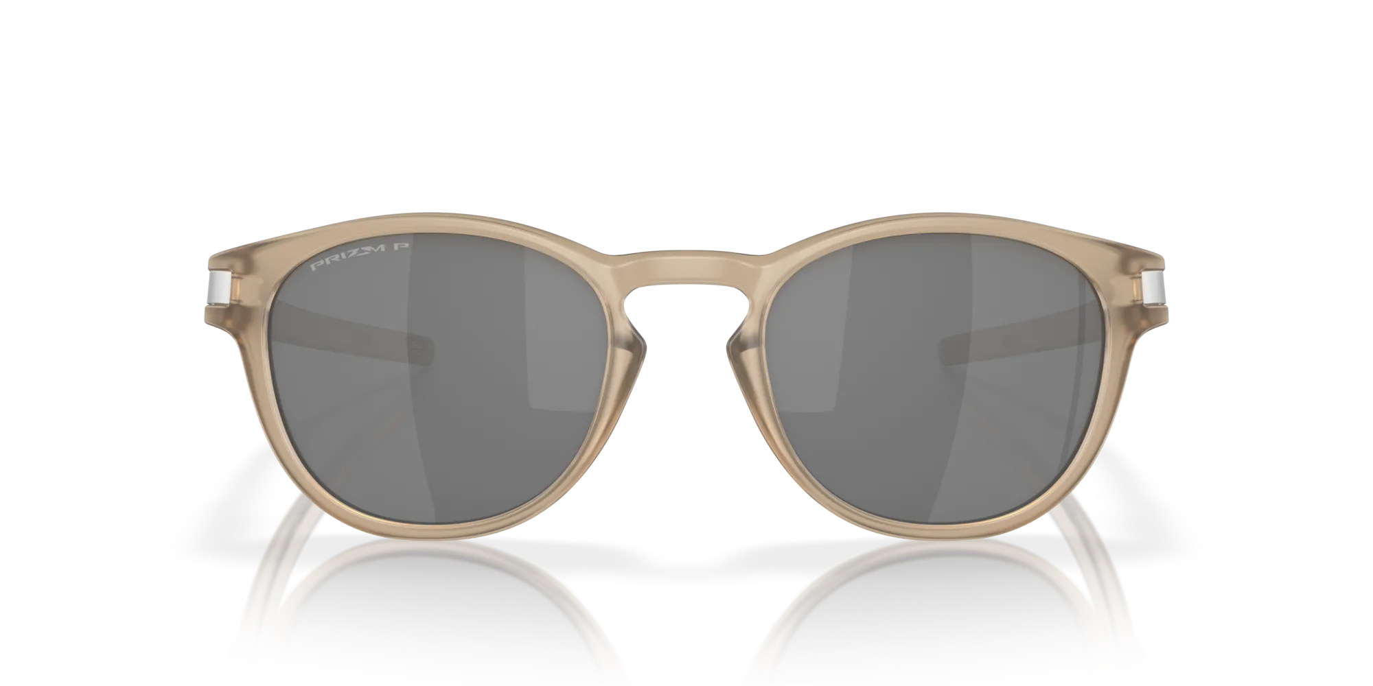 Oakley OO9265 LATCH 926568 Occhiali da sole O_Matter Beige Grigio Rotonda Polarizzata Prizm - immagine 3