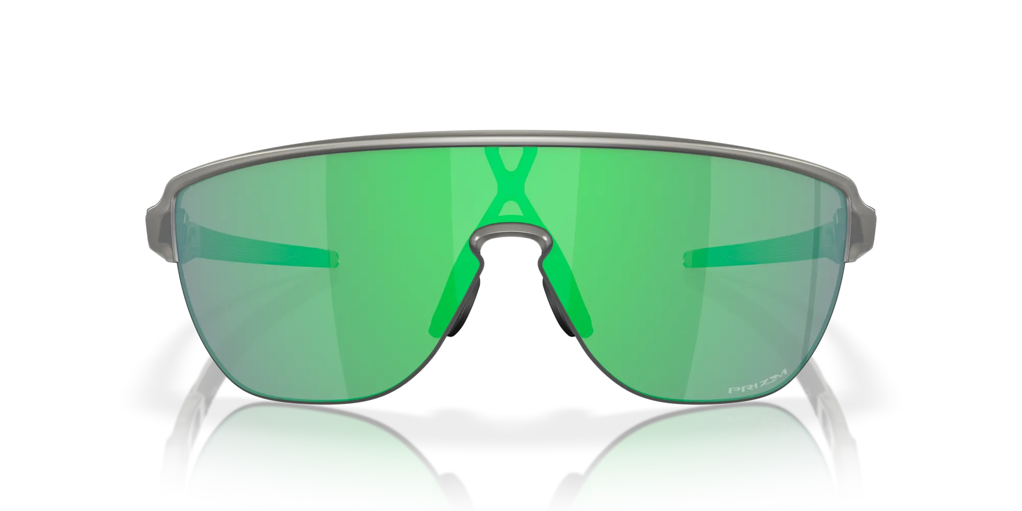 Oakley OO9248 CORRIDOR 924814 Occhiali da sole O_Matter Grigio Verde Maschera Normale Prizm - immagine 3
