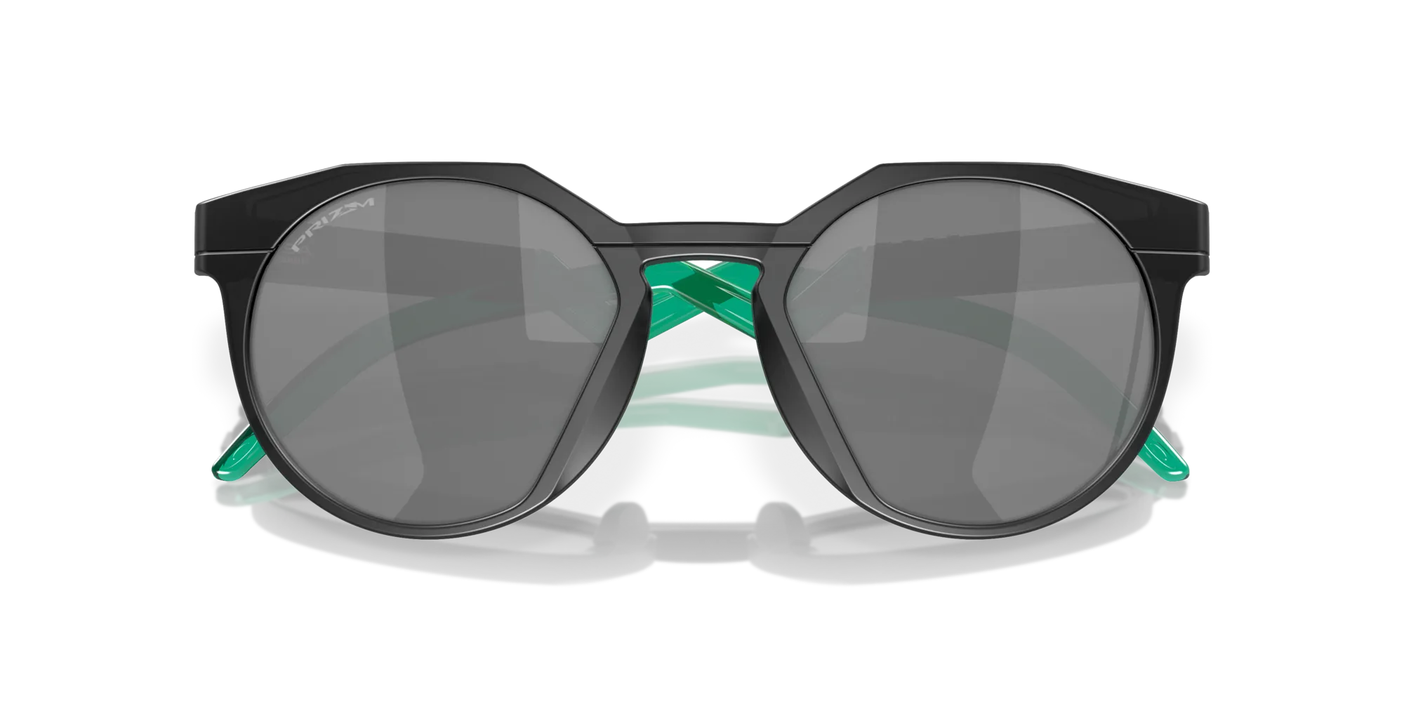 Oakley OO9242 HSTN 924210 Occhiali da sole O_Matter Nero Grigio Rotonda Normale Prizm - immagine 2