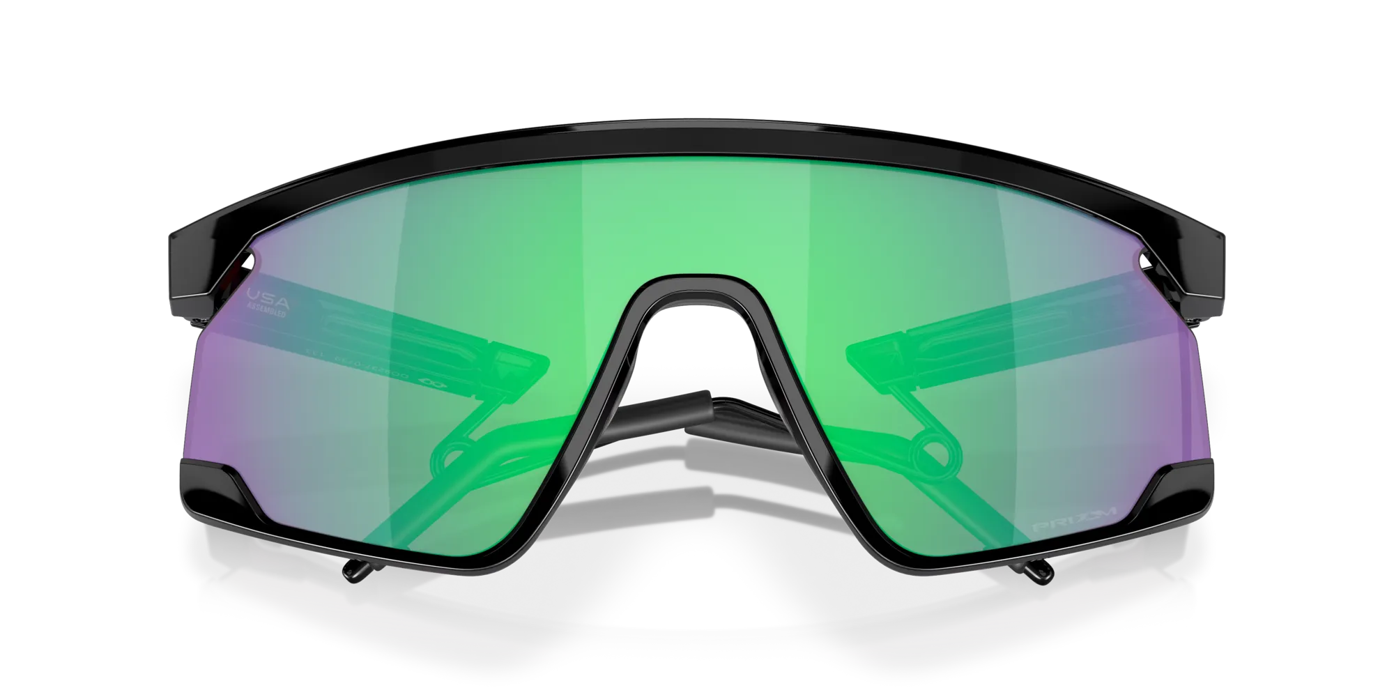 Oakley OO9237 BXTR METAL 923707 Occhiali da sole O_Matter Nero Verde Maschera Normale Prizm - immagine 2