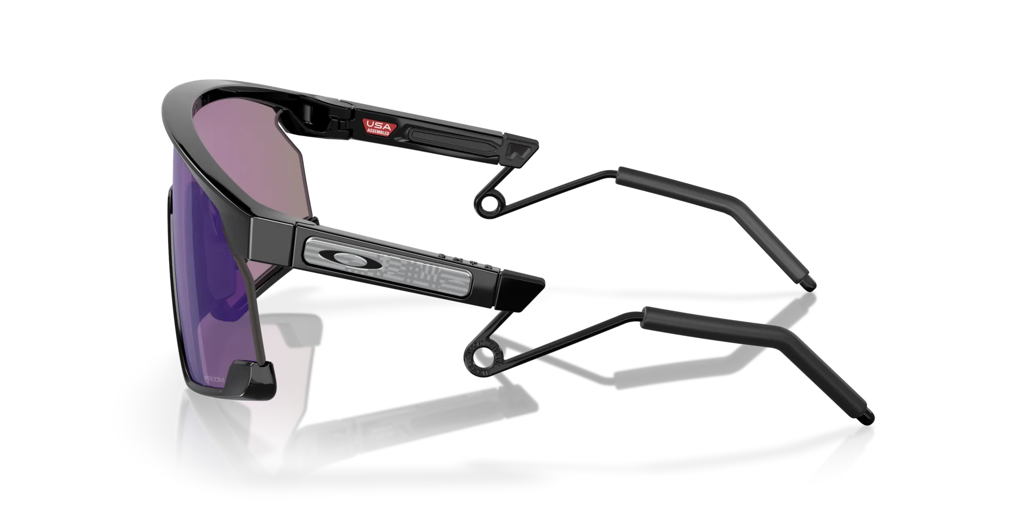 Oakley OO9237 BXTR METAL 923707 Occhiali da sole O_Matter Nero Verde Maschera Normale Prizm - immagine 4