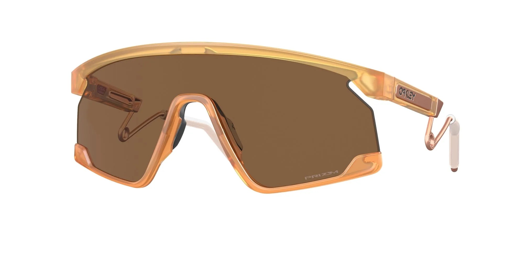 Oakley OO9237 BXTR METAL 923706 Occhiali da sole O_Matter Arancione Rame Maschera Normale Prizm - immagine 1