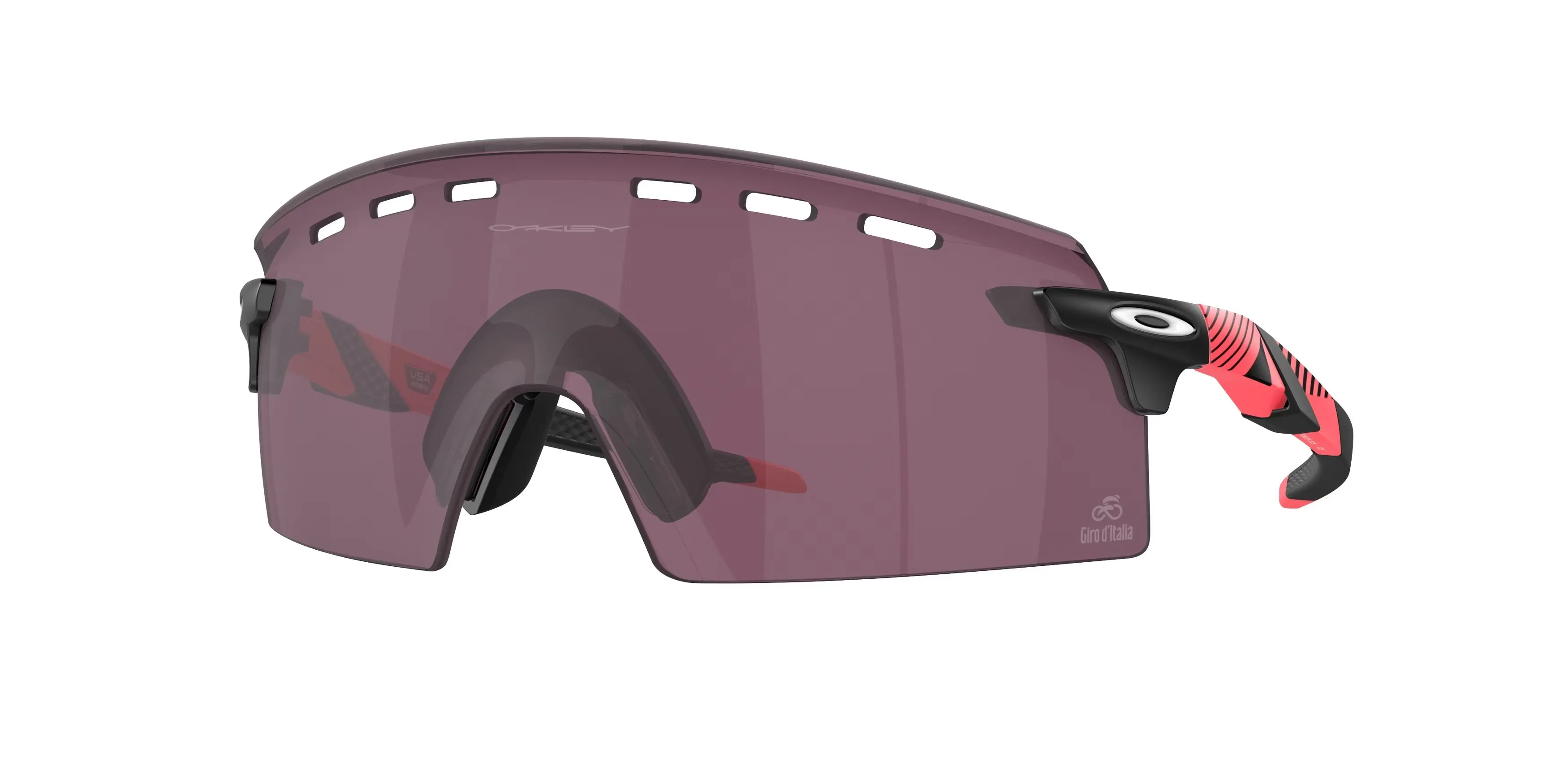 Oakley OO9235 ENCODER STRIKE VENTED 923516 Occhiali da sole O_Matter Rosa Grigio Maschera Normale Prizm - immagine 1