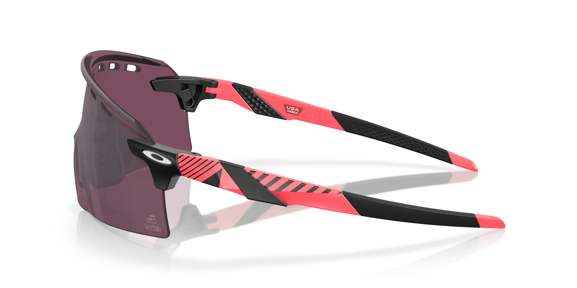 Oakley OO9235 ENCODER STRIKE VENTED 923516 Occhiali da sole O_Matter Rosa Grigio Maschera Normale Prizm - immagine 4