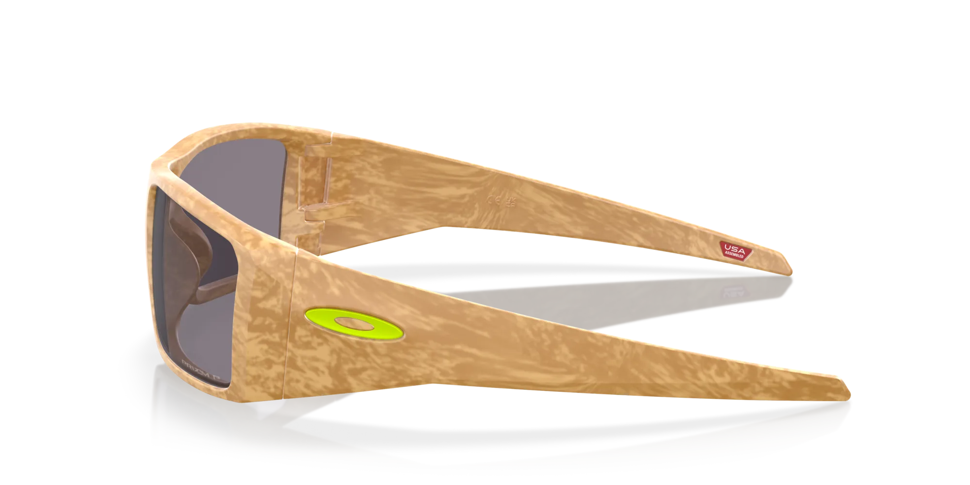 Oakley OO9231 HELIOSTAT 923117 Occhiali da sole O_Matter Beige Grigio Squadrata Polarizzata Prizm - immagine 4