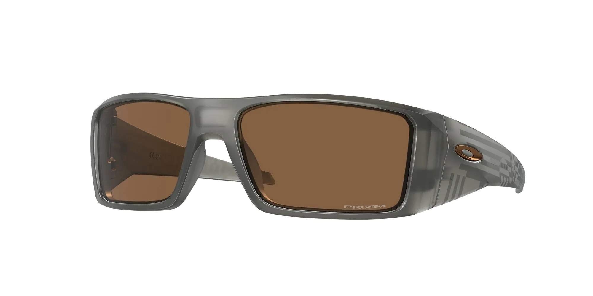 Oakley OO9231 HELIOSTAT 923116 Occhiali da sole O_Matter Grigio Rame Squadrata Normale Prizm - immagine 1