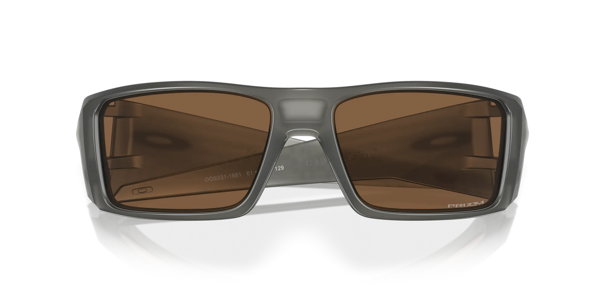 Oakley OO9231 HELIOSTAT 923116 Occhiali da sole O_Matter Grigio Rame Squadrata Normale Prizm - immagine 2