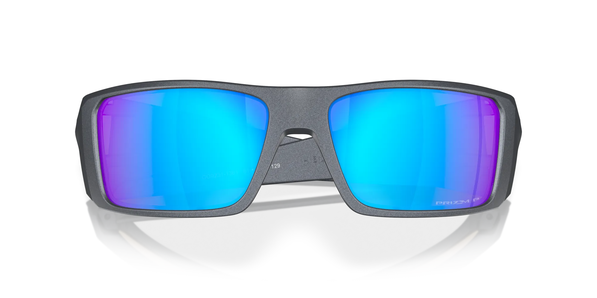 Oakley OO9231 HELIOSTAT 923113 Occhiali da sole O_Matter Grigio Blu Squadrata Polarizzata Prizm - immagine 2