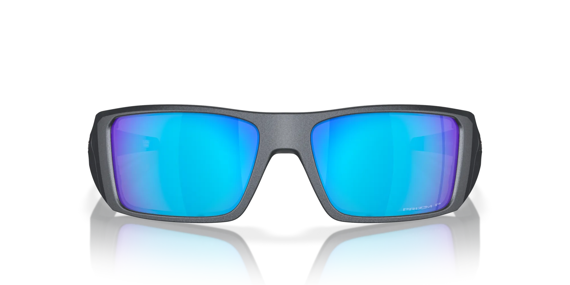 Oakley OO9231 HELIOSTAT 923113 Occhiali da sole O_Matter Grigio Blu Squadrata Polarizzata Prizm - immagine 3