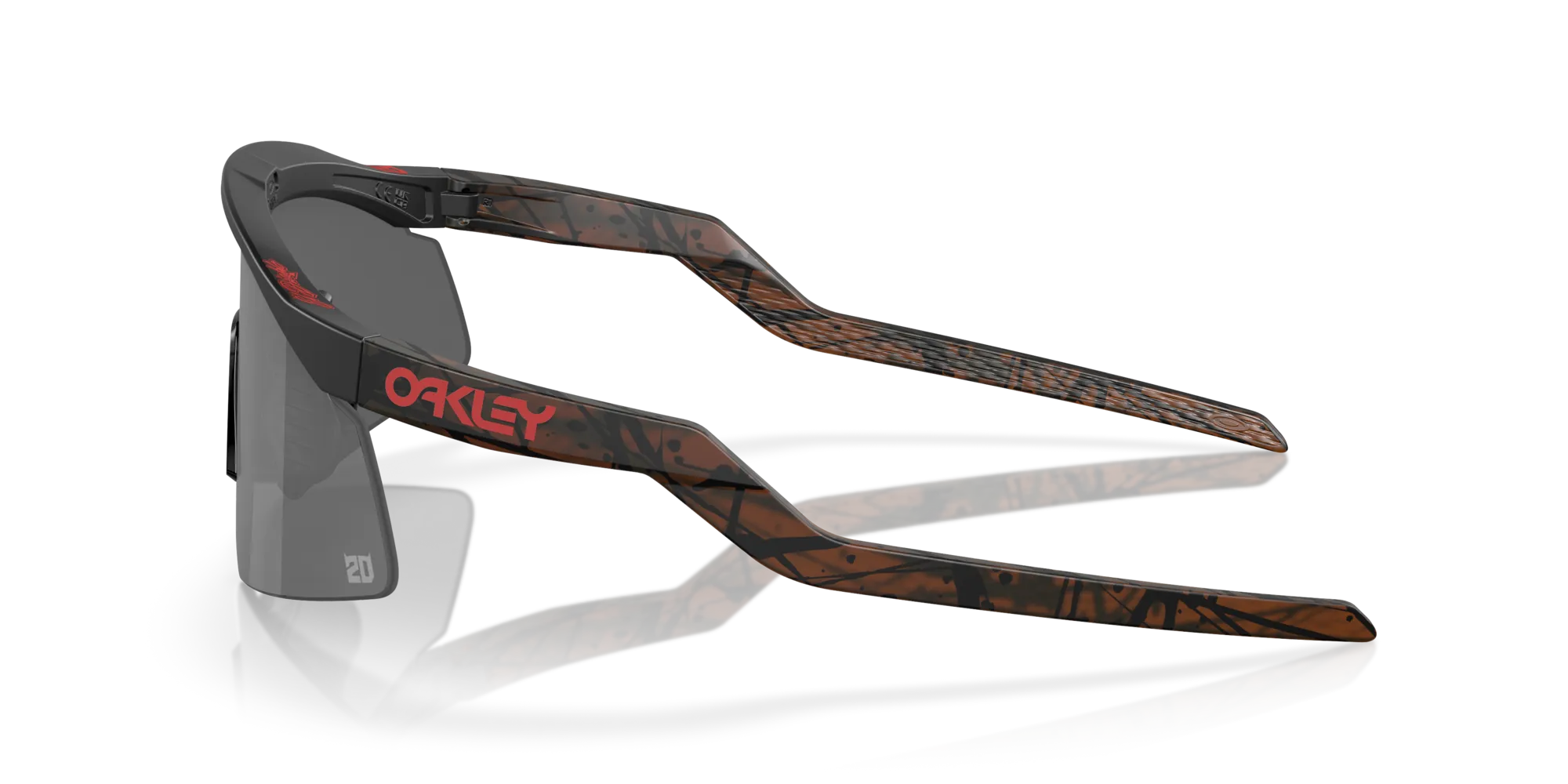Oakley OO9229 HYDRA 922917 Occhiali da sole O_Matter Nero Grigio Maschera Normale Prizm - immagine 4