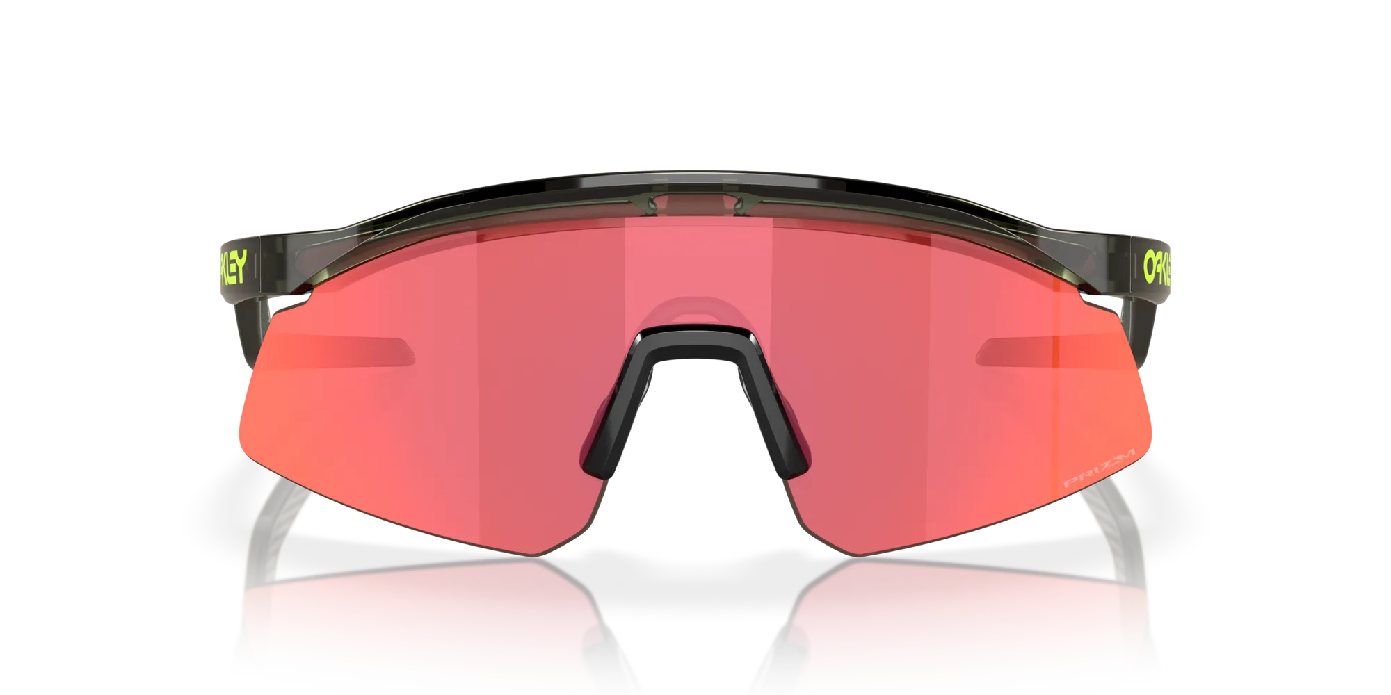 Oakley OO9229 HYDRA 922916 Occhiali da sole O_Matter Verde Rosso Maschera Normale Prizm - immagine 3