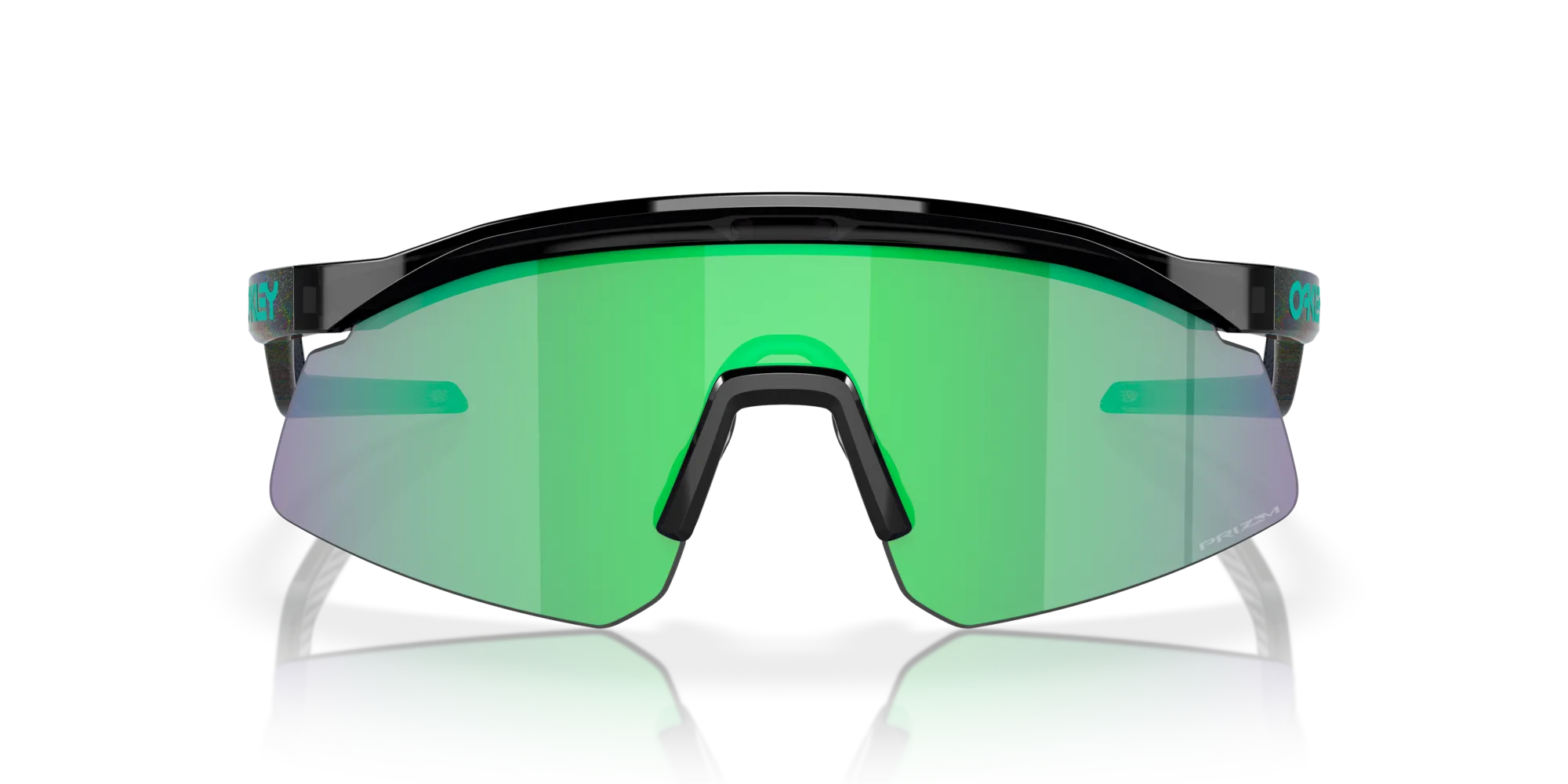 Oakley OO9229 HYDRA 922915 Occhiali da sole O_Matter Nero Verde Maschera Normale Prizm - immagine 3