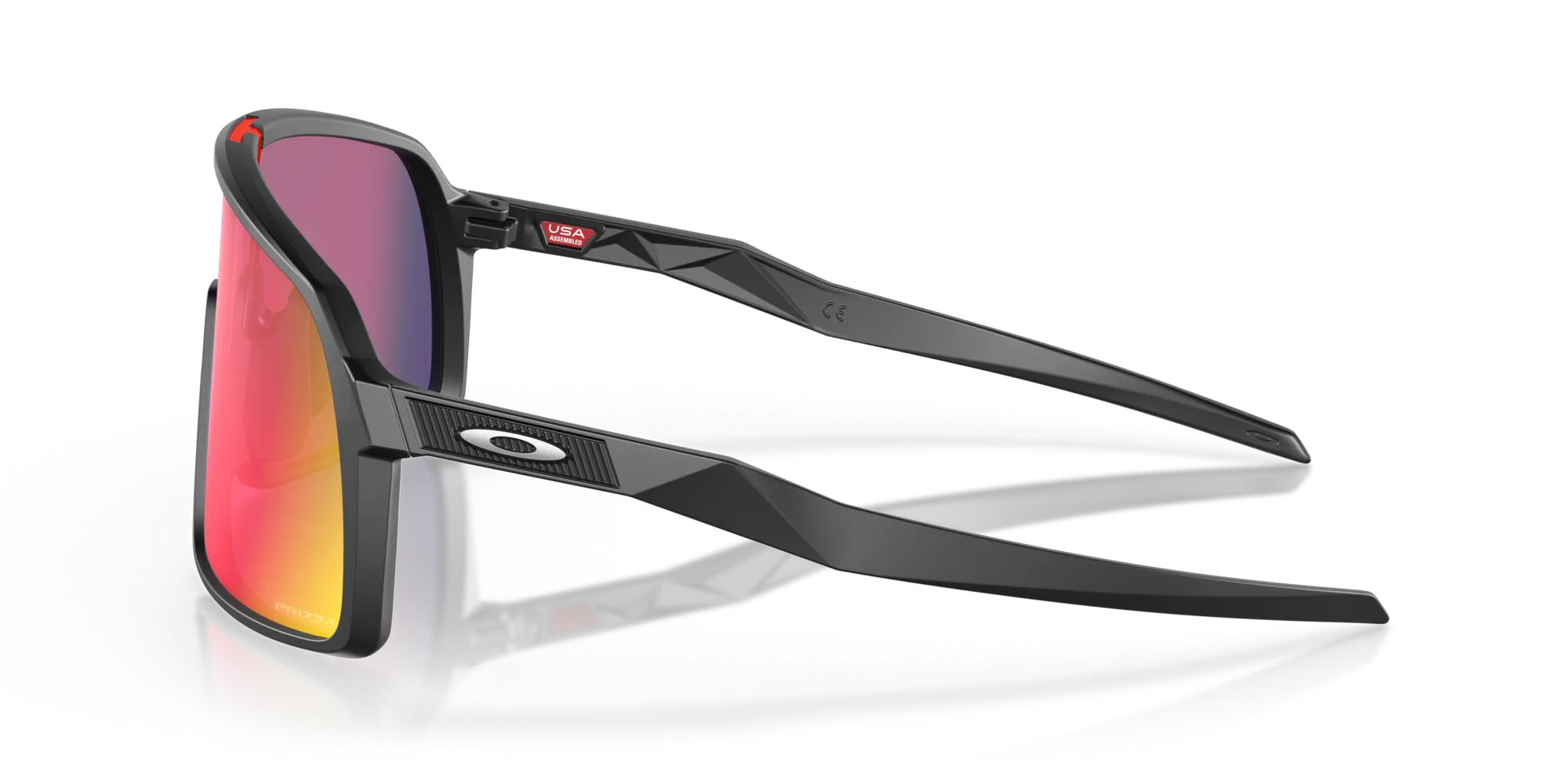 Oakley OO9406 SUTRO 940608 Occhiali da sole Iniettato Nero Viola Maschera Normale Prizm - immagine 4