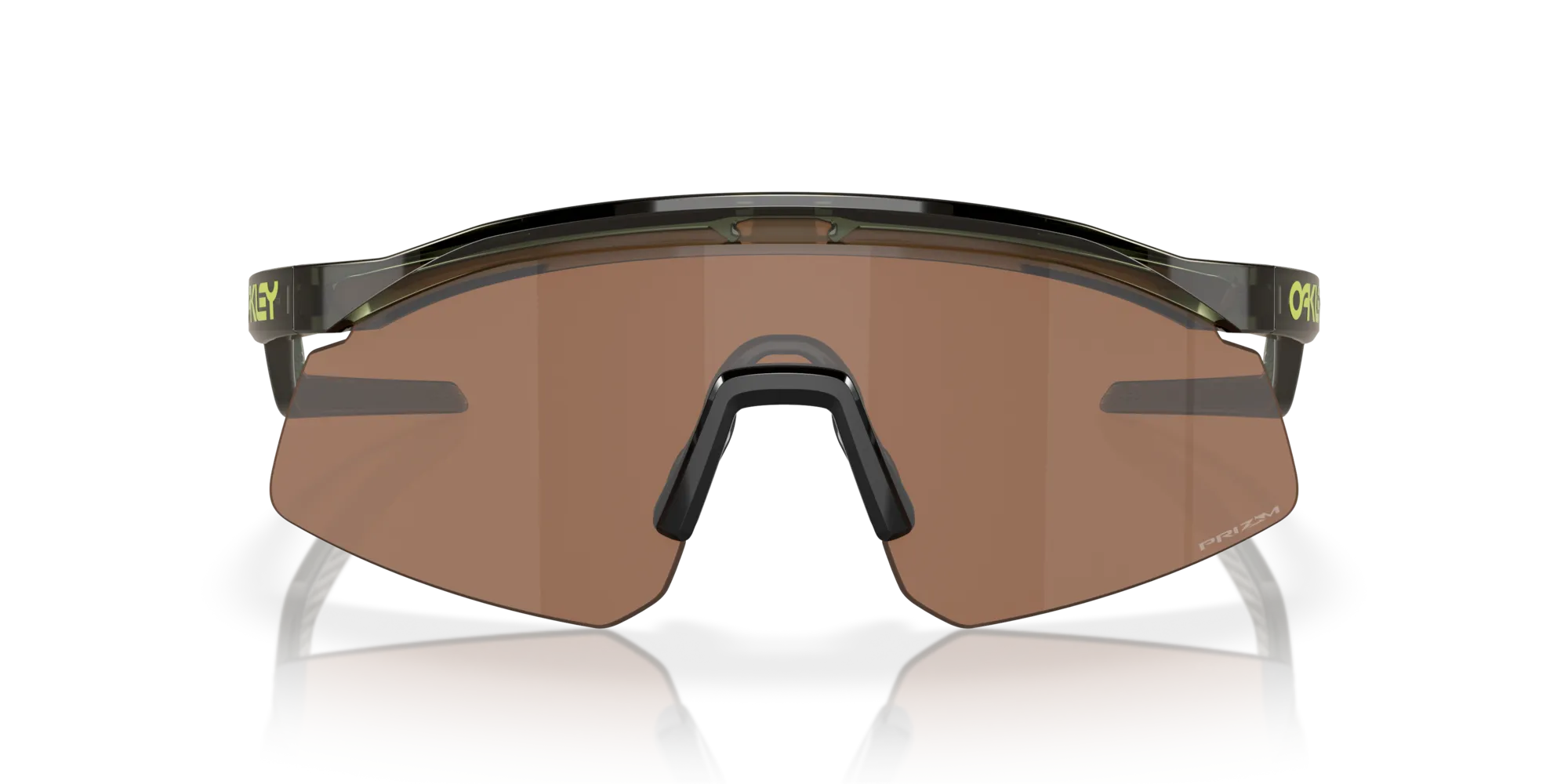 Oakley OO9229 HYDRA 922913 Occhiali da sole O_Matter Verde Marrone Maschera Normale Prizm - immagine 3