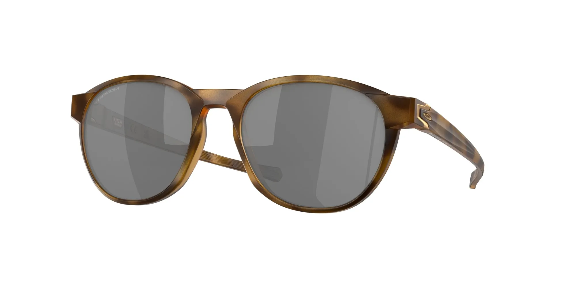 Oakley OO9126 REEDMACE 912611 Occhiali da sole O_Matter Marrone Grigio Rotonda Normale Prizm - immagine 1