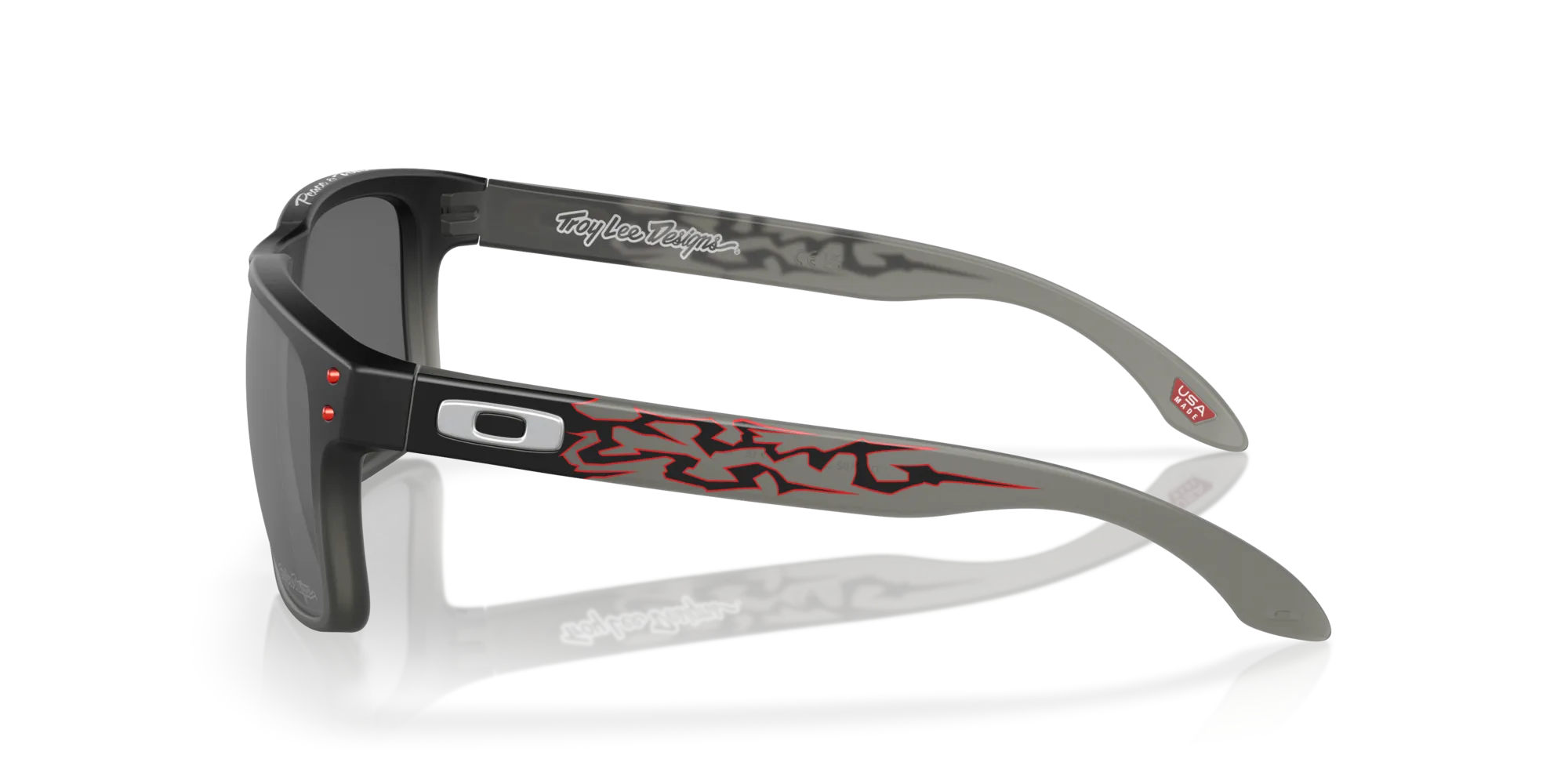 Oakley OO9102 HOLBROOK 9102Z0 Occhiali da sole O_Matter Nero Grigio Squadrata Normale Prizm - immagine 4