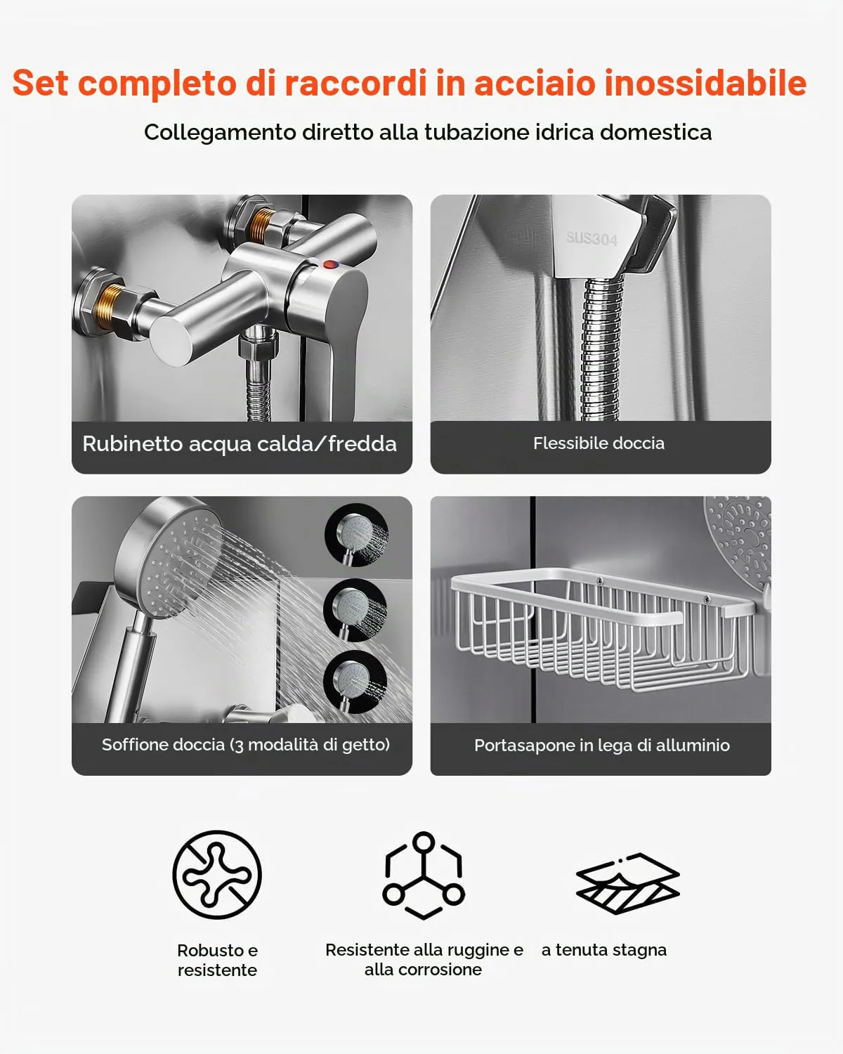 VEVOR Stazione di Lavaggio per Cani in Acciaio Inox, Vasca per Toelettatura per Animali Domestici di Grandi, Medie e Piccole Dimensioni 157,48 cm con Rampa, Pannello Filtro per Acqua, Porta Sinistra - immagine 5