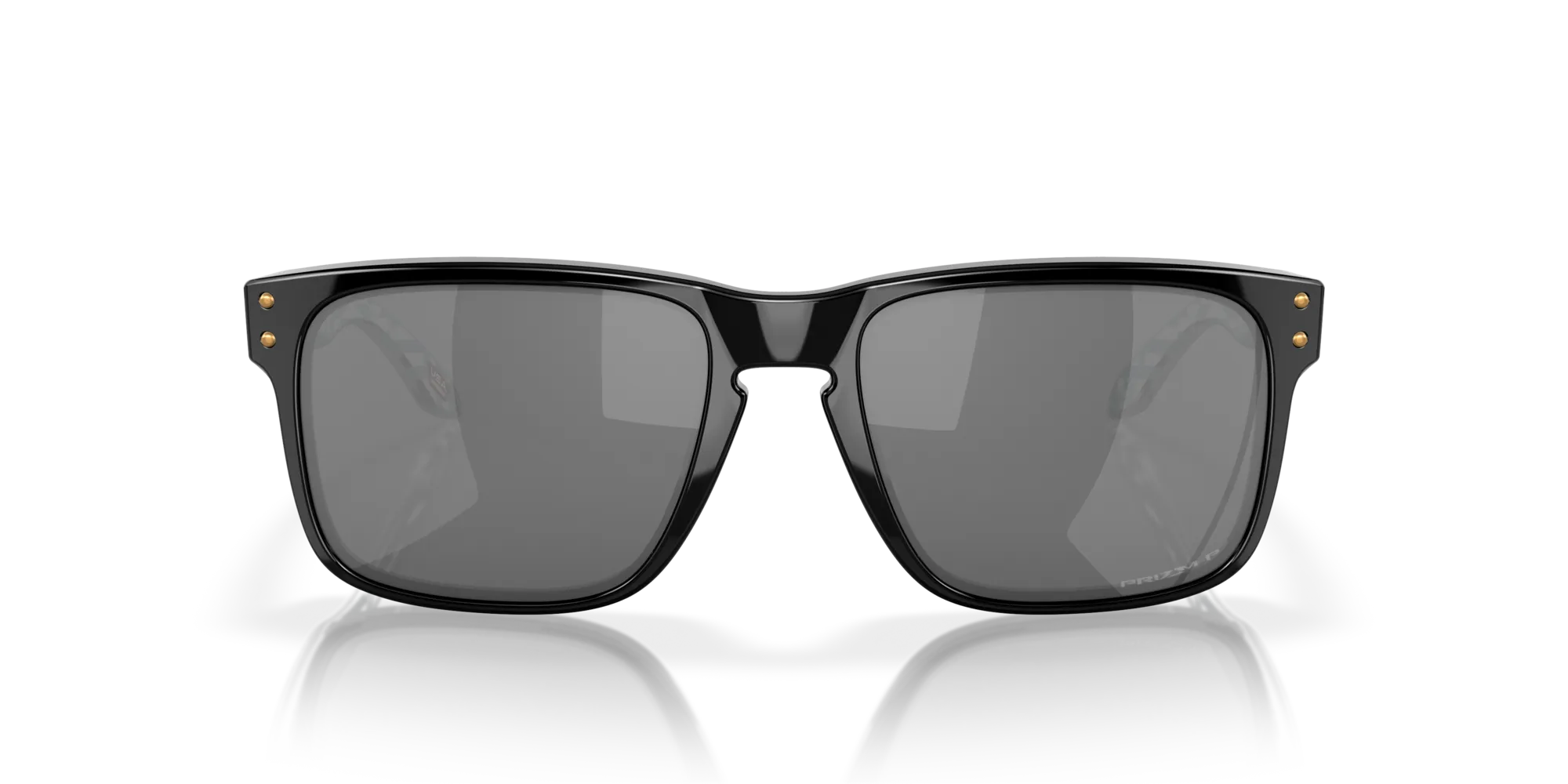 Oakley OO9102 HOLBROOK 9102Y7 Occhiali da sole O_Matter Nero Grigio Squadrata Polarizzata Prizm - immagine 3