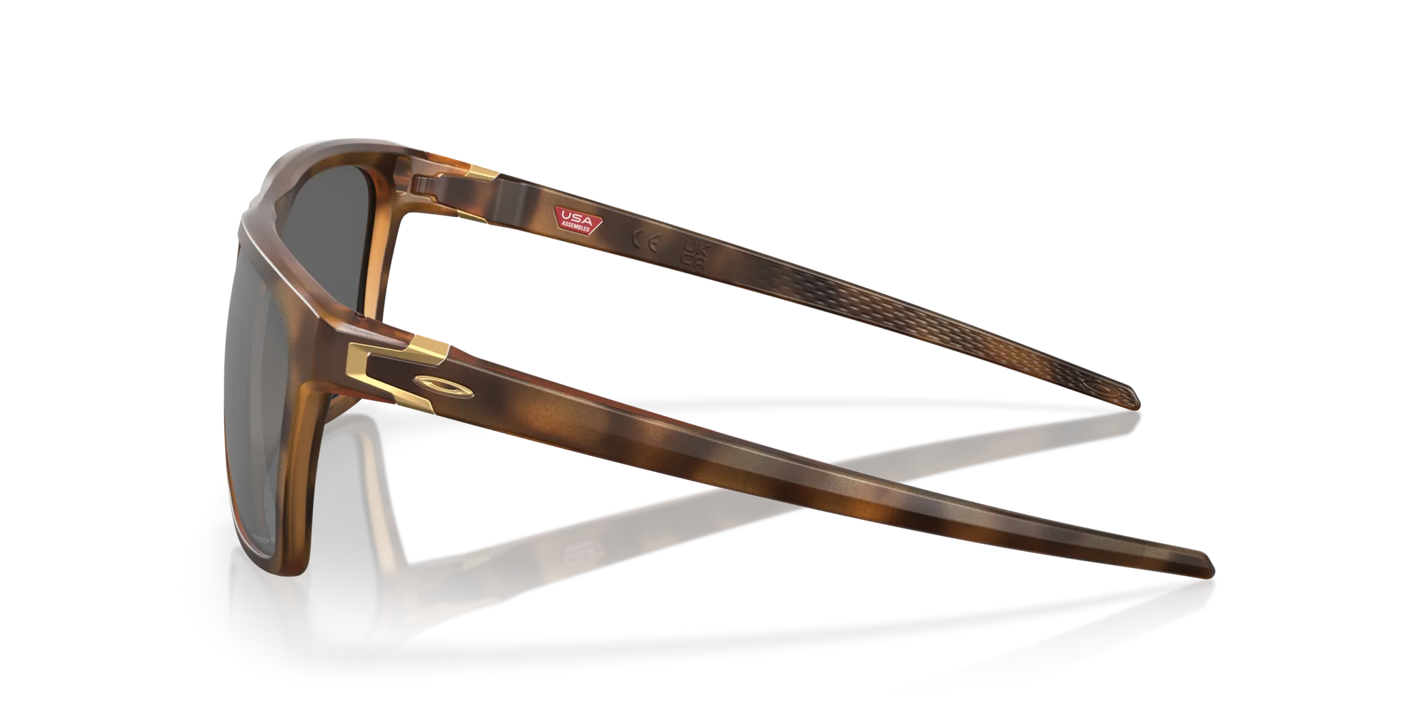 Oakley OO9100 LEFFINGWELL 910018 Occhiali da sole O_Matter Marrone Grigio Squadrata Polarizzata Prizm - immagine 4