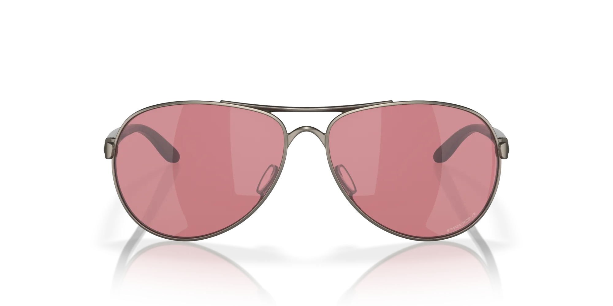 Oakley OO4079 FEEDBACK 407949 Occhiali da sole Metallo Grigio Viola Rotonda Normale Prizm - immagine 3