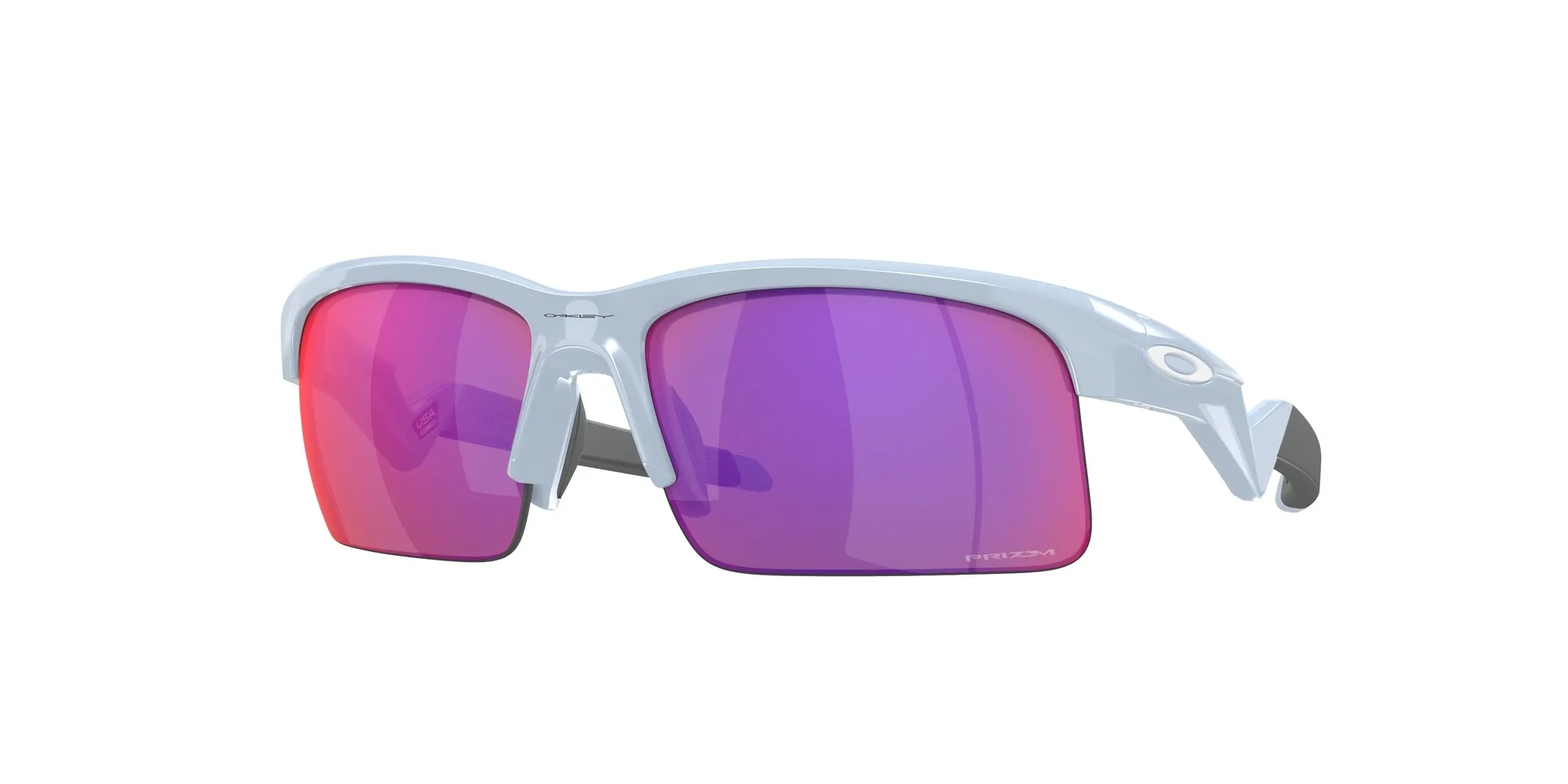Oakley OJ9013 CAPACITOR 901306 Occhiali da sole bambino O_Matter Blu Viola Squadrata Normale Prizm - immagine 1