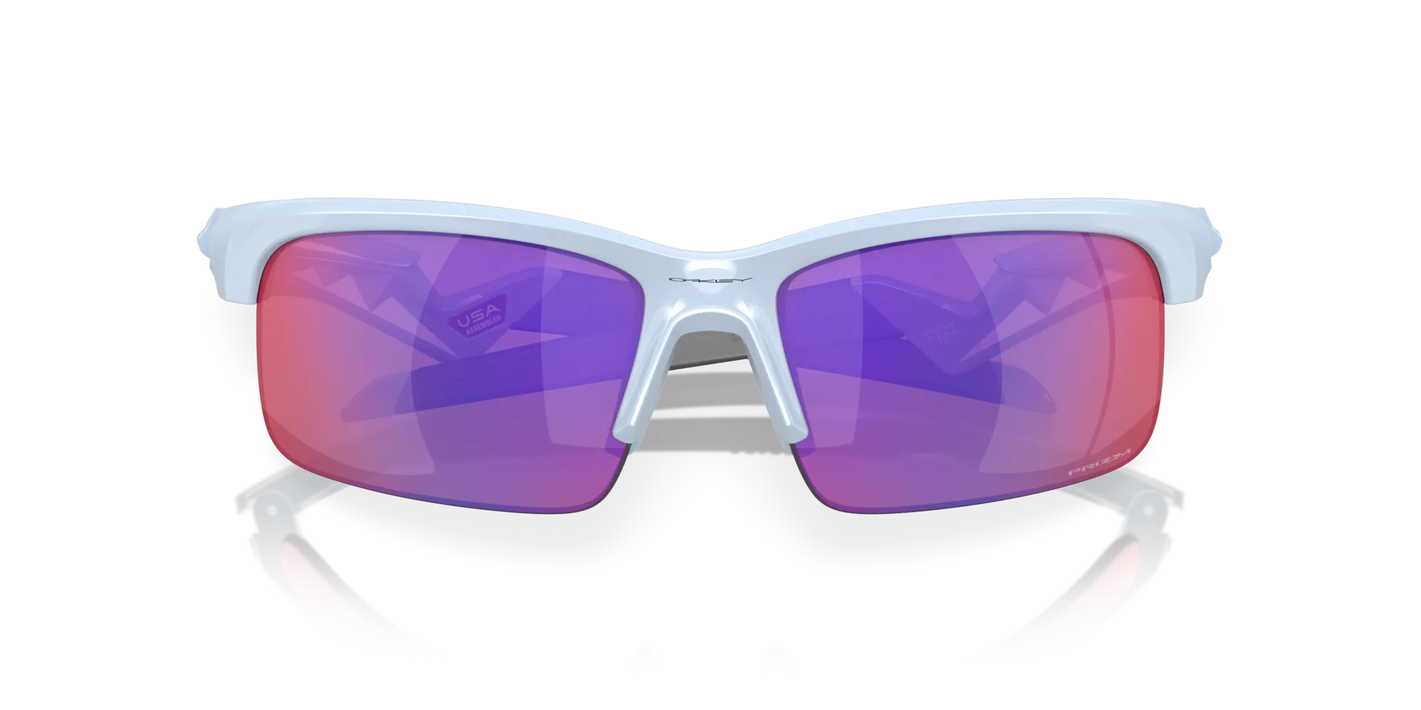 Oakley OJ9013 CAPACITOR 901306 Occhiali da sole bambino O_Matter Blu Viola Squadrata Normale Prizm - immagine 2