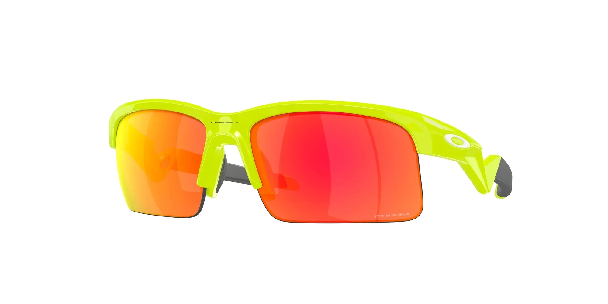 Oakley OJ9013 CAPACITOR 901304 Occhiali da sole bambino O_Matter Giallo Rosso Squadrata Normale Prizm - immagine 1