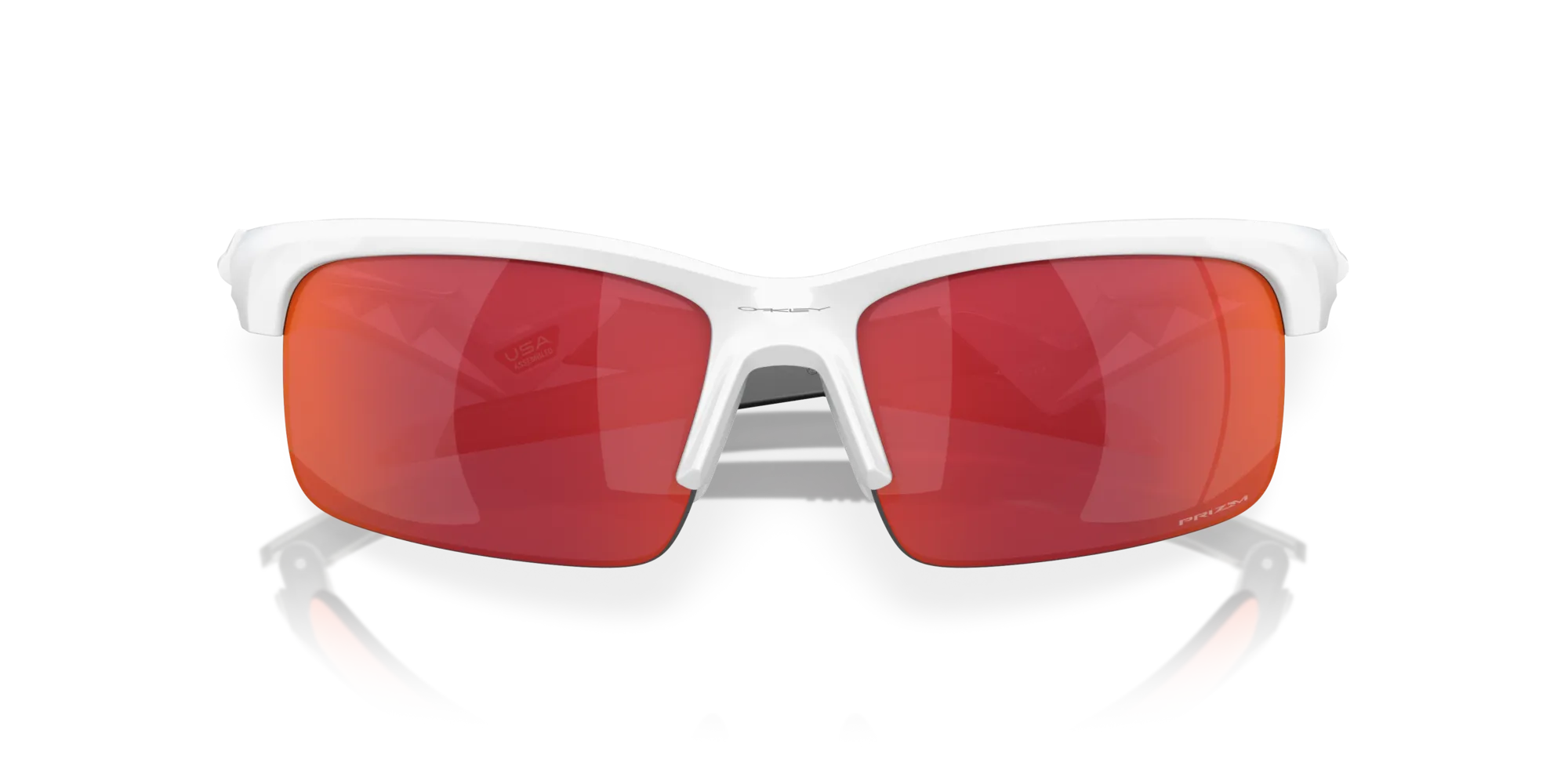 Oakley OJ9013 CAPACITOR 901303 Occhiali da sole bambino O_Matter Bianco Viola Squadrata Normale Prizm - immagine 2