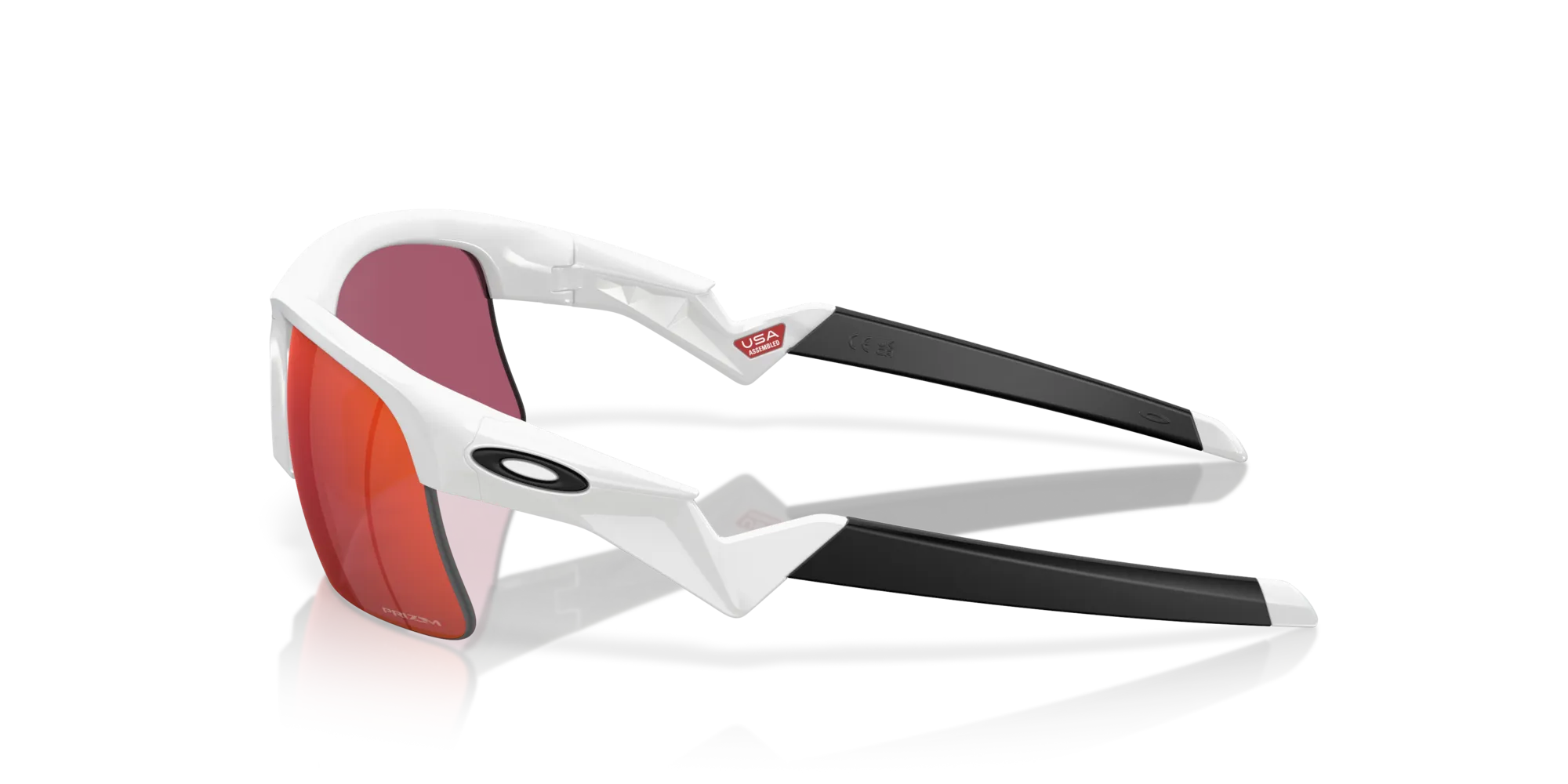 Oakley OJ9013 CAPACITOR 901303 Occhiali da sole bambino O_Matter Bianco Viola Squadrata Normale Prizm - immagine 4