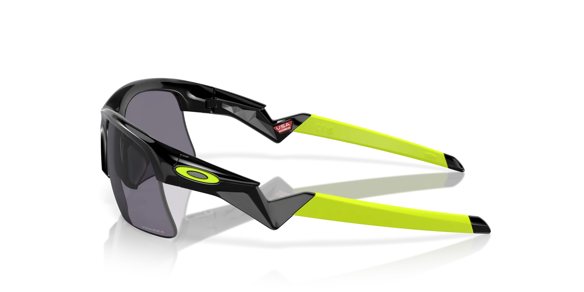 Oakley OJ9013 CAPACITOR 901301 Occhiali da sole bambino O_Matter Nero Grigio Squadrata Normale Prizm - immagine 4
