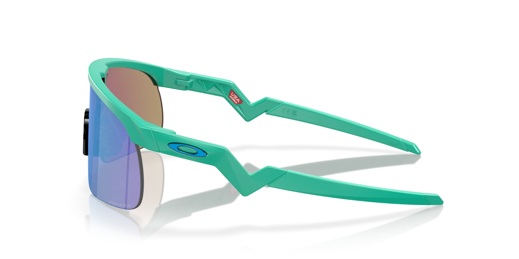 Oakley OJ9010 RESISTOR 901019 Occhiali da sole O_Matter Blu Blu Maschera Normale Prizm - immagine 4