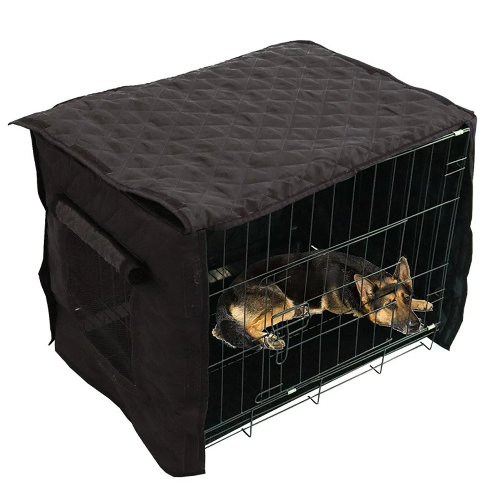Generico Coperture Per Cucce E Gabbie Per Cani | Isolata Termicamente E Ventilata Con La Privacy,Copertura Impermeabile Per Gabbia,Per L Inverno All Aperto Il Patio Il Campeggio La Casa E Cucciolo - immagine 1
