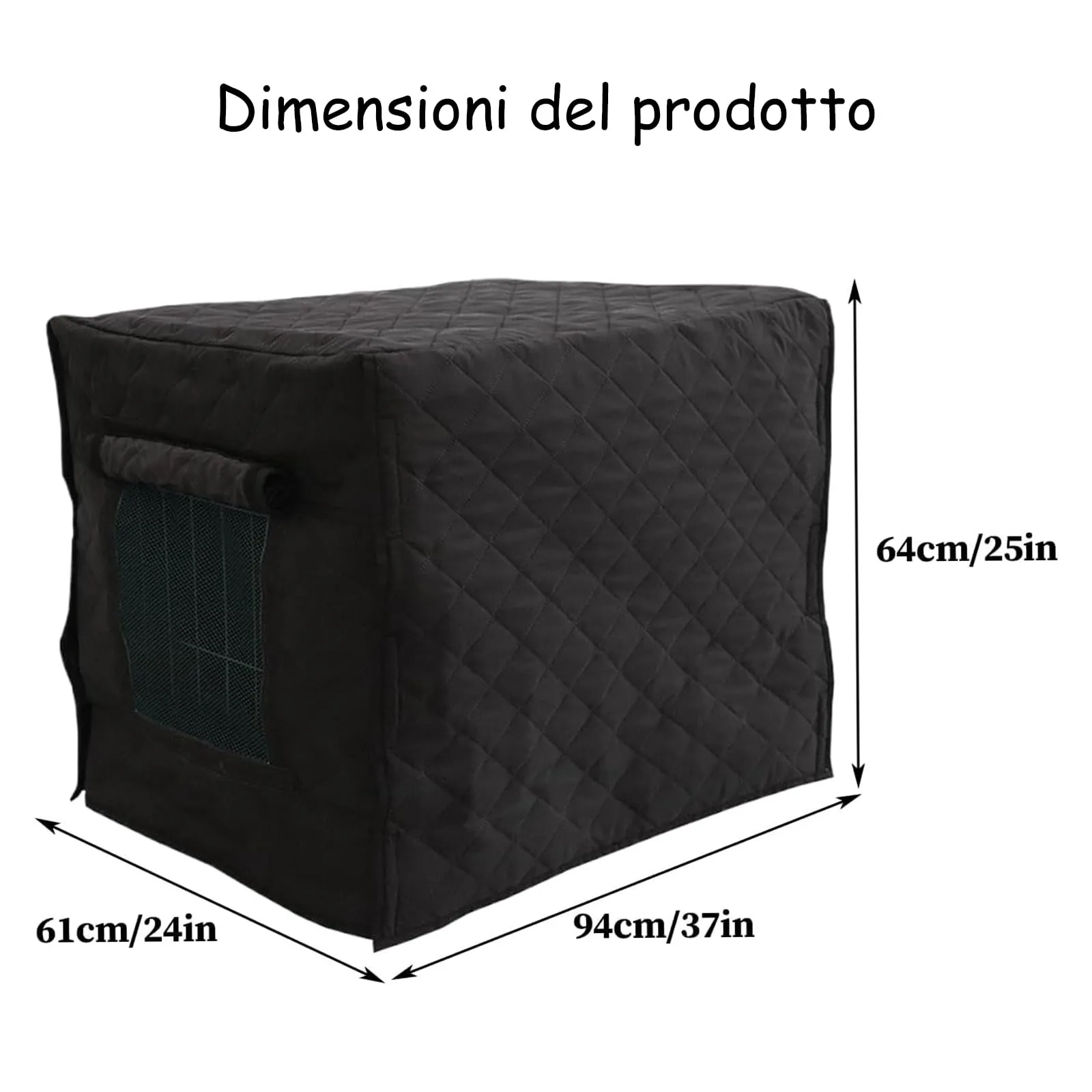Generico Coperture Per Cucce E Gabbie Per Cani | Isolata Termicamente E Ventilata Con La Privacy,Copertura Impermeabile Per Gabbia,Per L Inverno All Aperto Il Patio Il Campeggio La Casa E Cucciolo - immagine 4