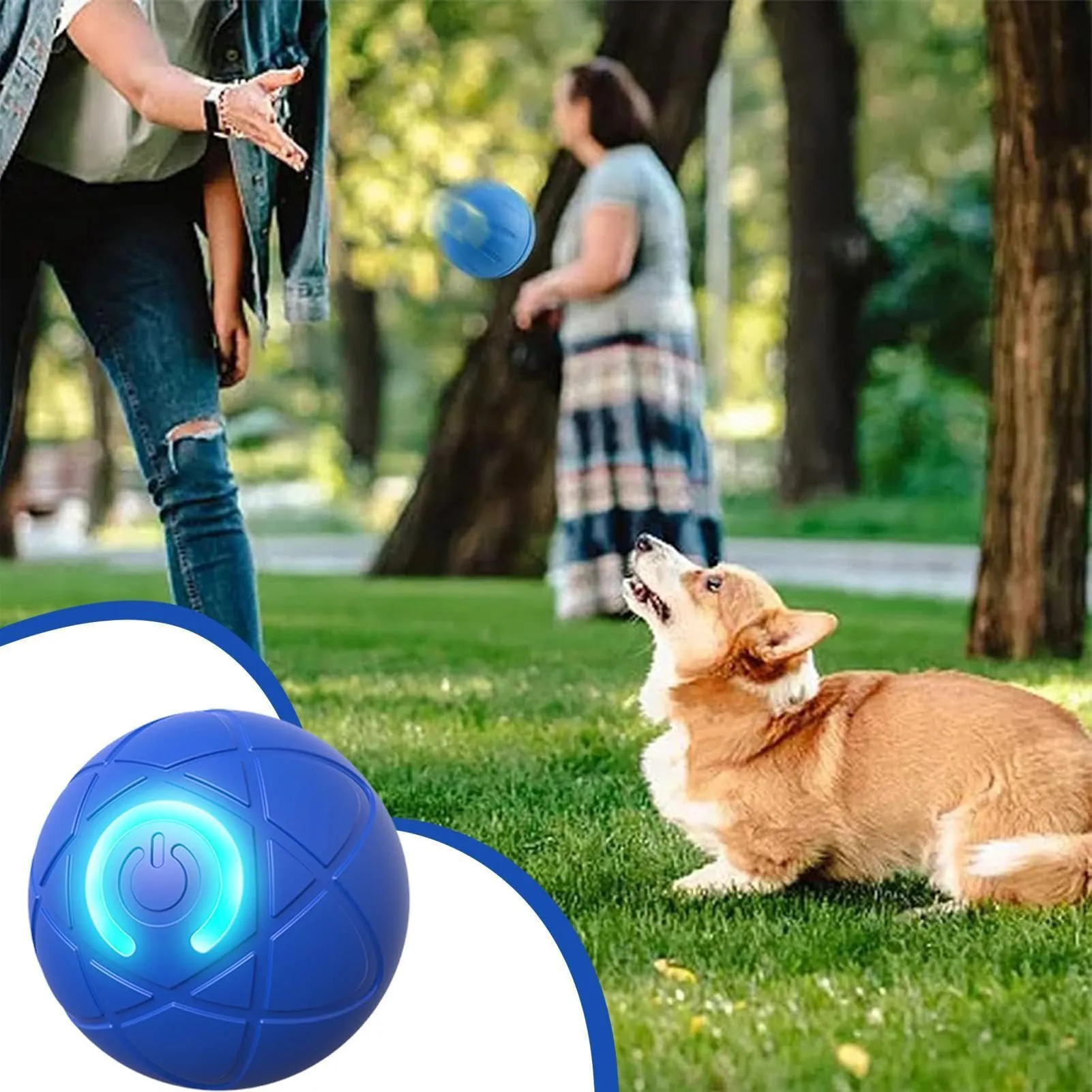 Pallina Cane Che Si Muove Da Sola - Ricaricabile Palla Per Cani Elettrica - immagine 4