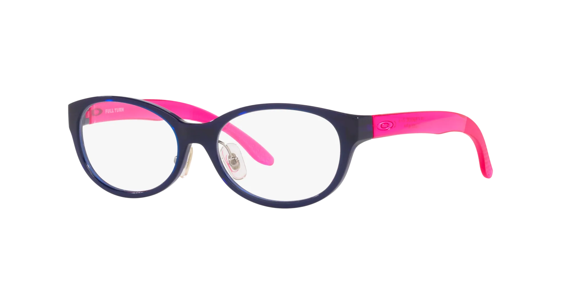 Oakley OY8024D FULL TURN 802402 Montature da vista O_Matter Blu Trasparente Rotonda Normale - immagine 3