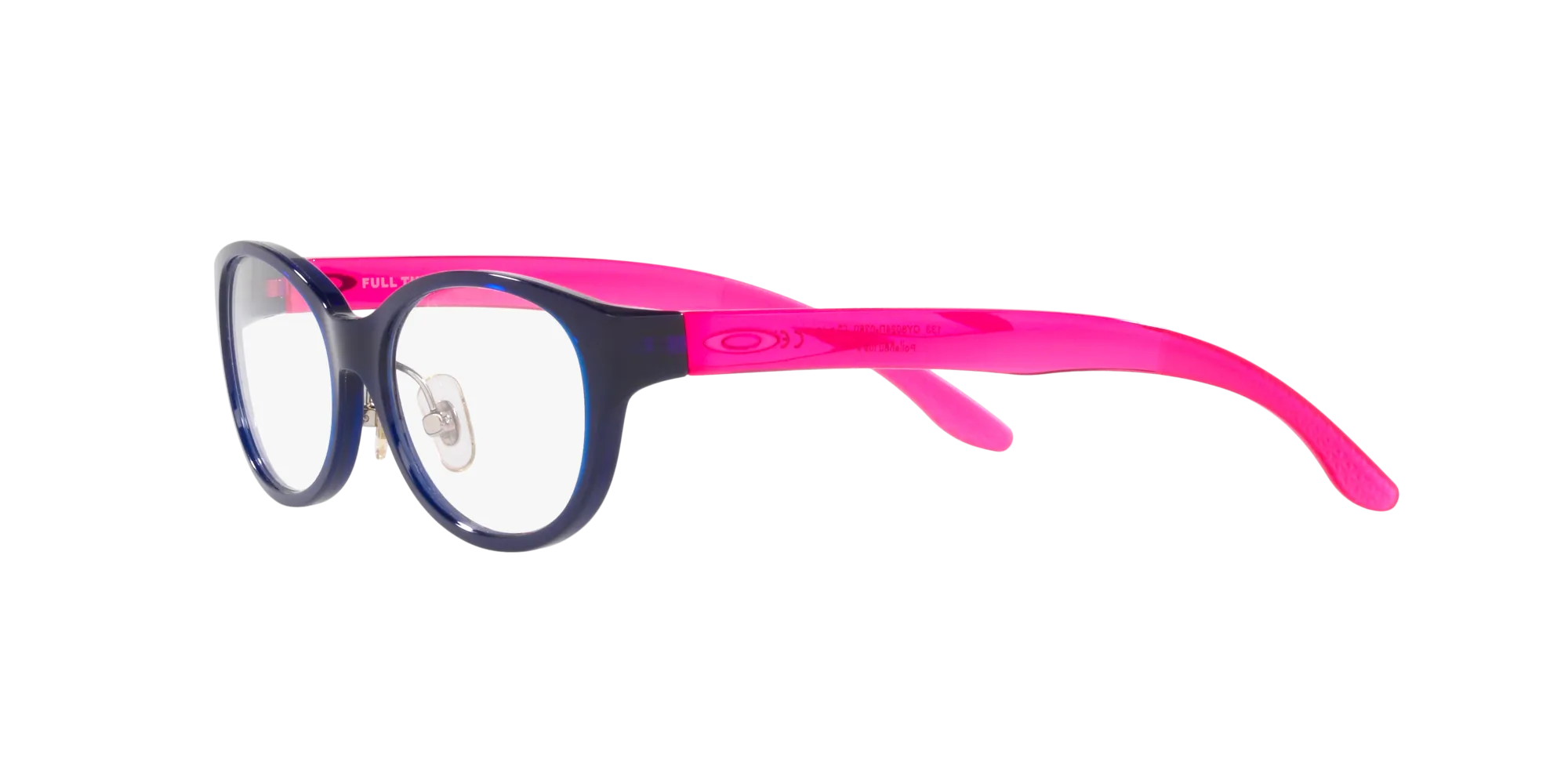 Oakley OY8024D FULL TURN 802402 Montature da vista O_Matter Blu Trasparente Rotonda Normale - immagine 4